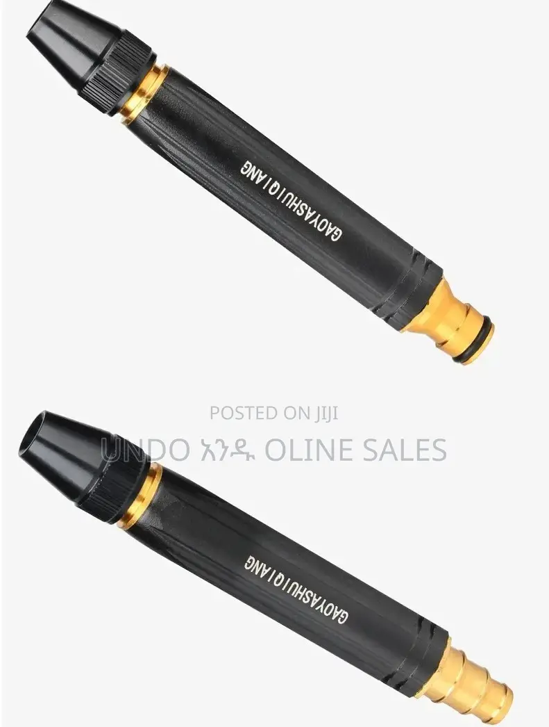 High-pressure Water Gun Household Car Wash Water Black Car