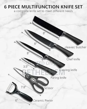 6 Piece Starter Knife Set