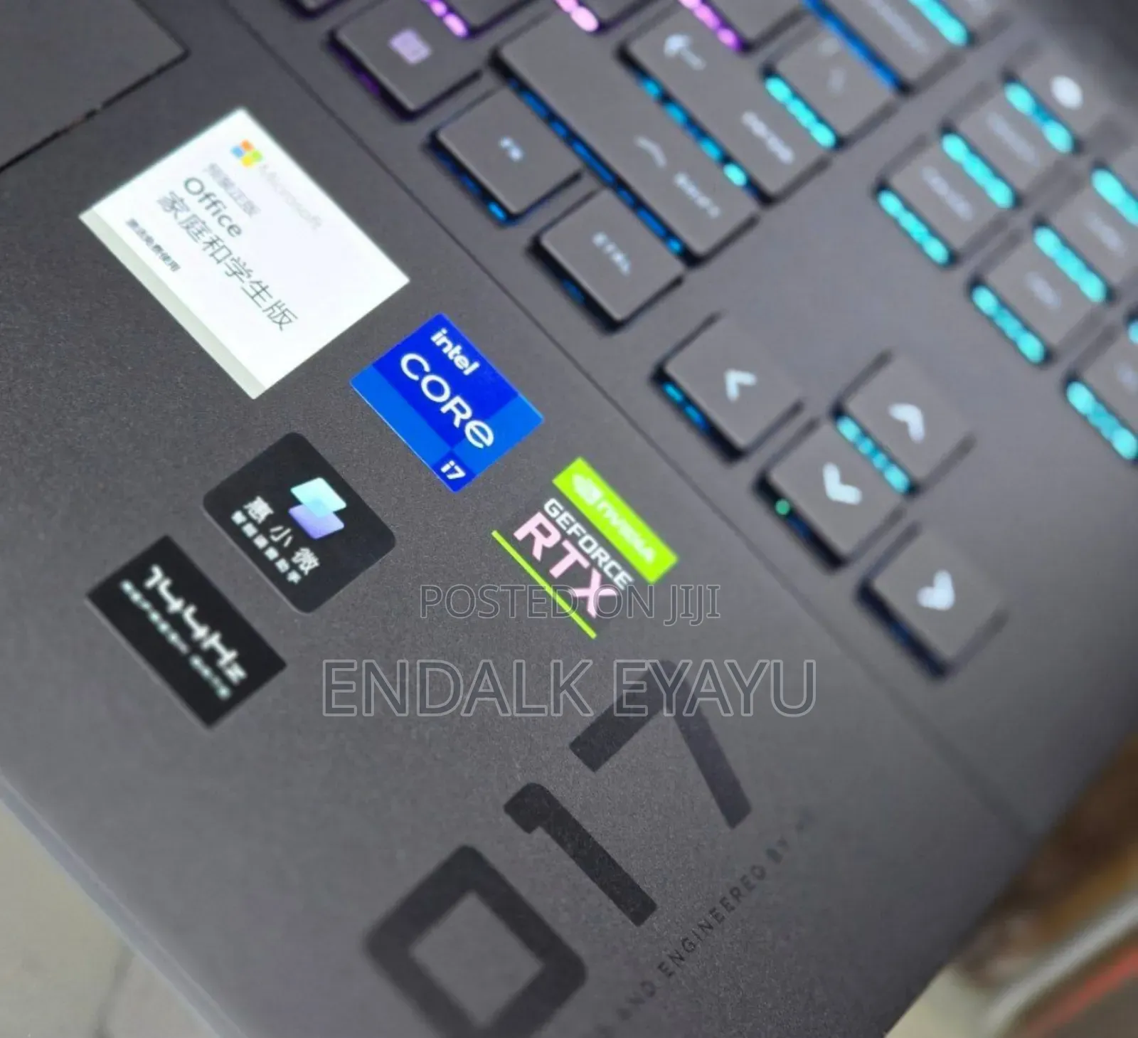 New Laptop HP Omen 17 16GB Intel Core I7 SSD 512GB