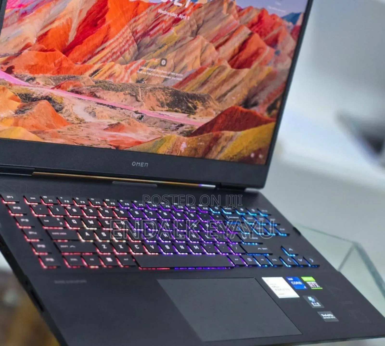 New Laptop HP Omen 17 16GB Intel Core I7 SSD 512GB