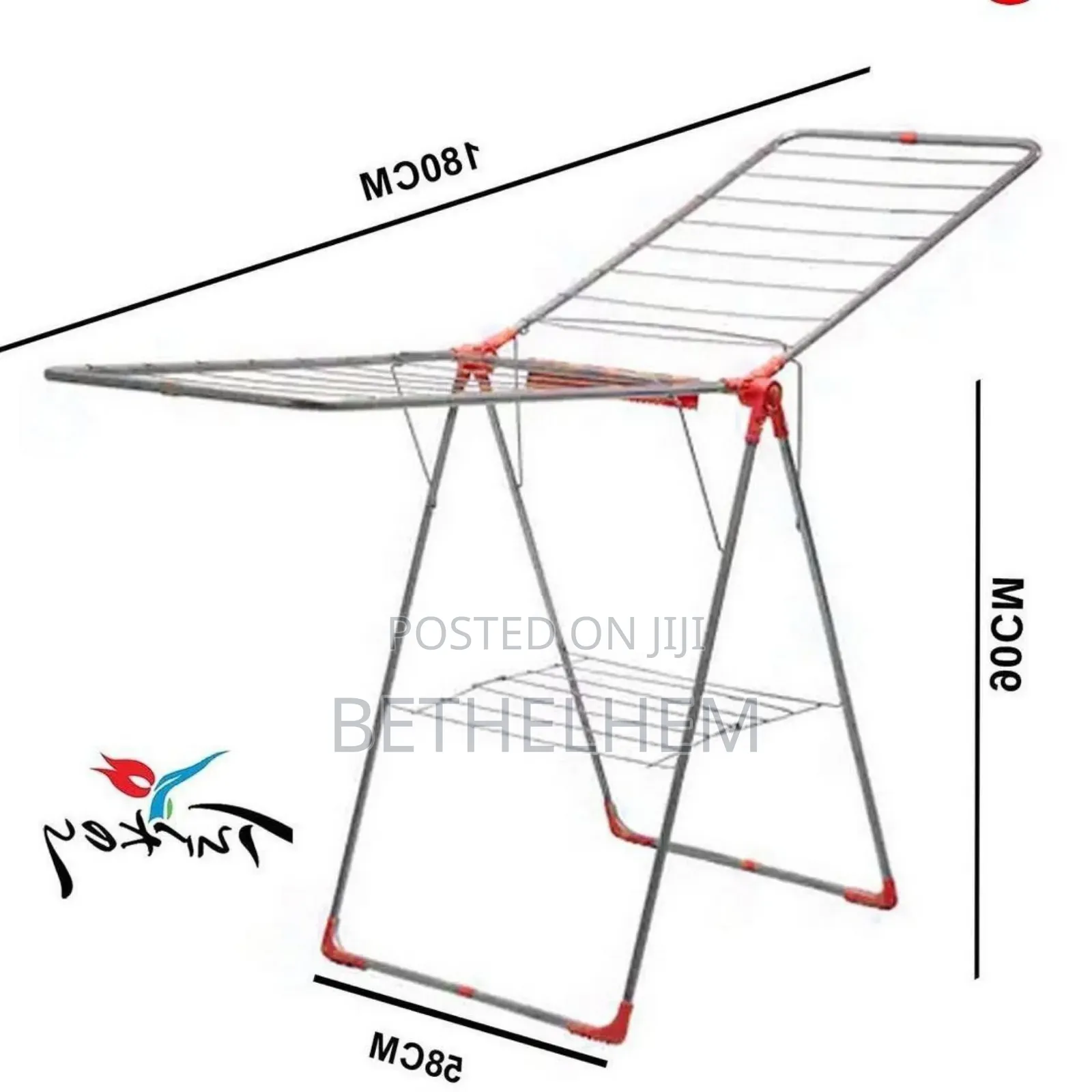 !!!!Clothes Drying Rack 2 Layers Steel Clothes Drying