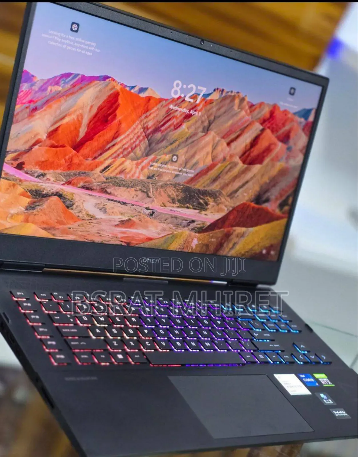 New Laptop HP Omen 17 16GB Intel Core I7 SSD 512GB