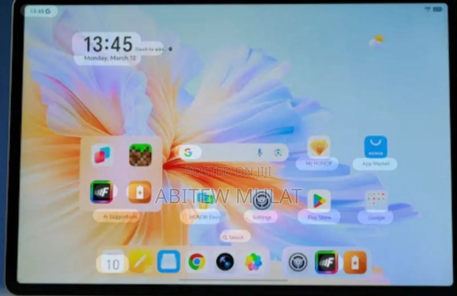 New Honor Pad X9 128 GB Silver