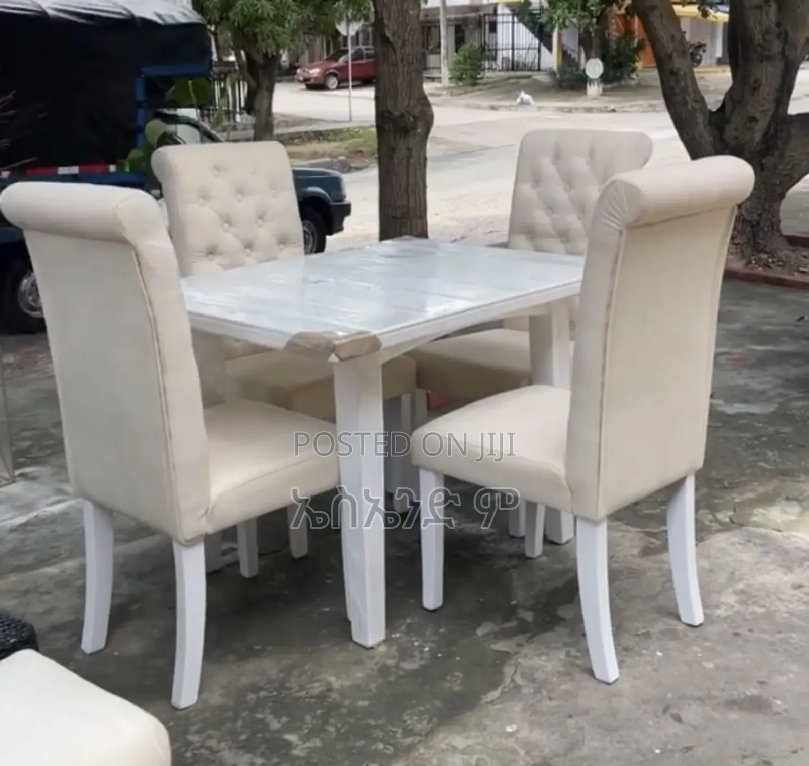 Lezar Sets Dining Table 4 Family