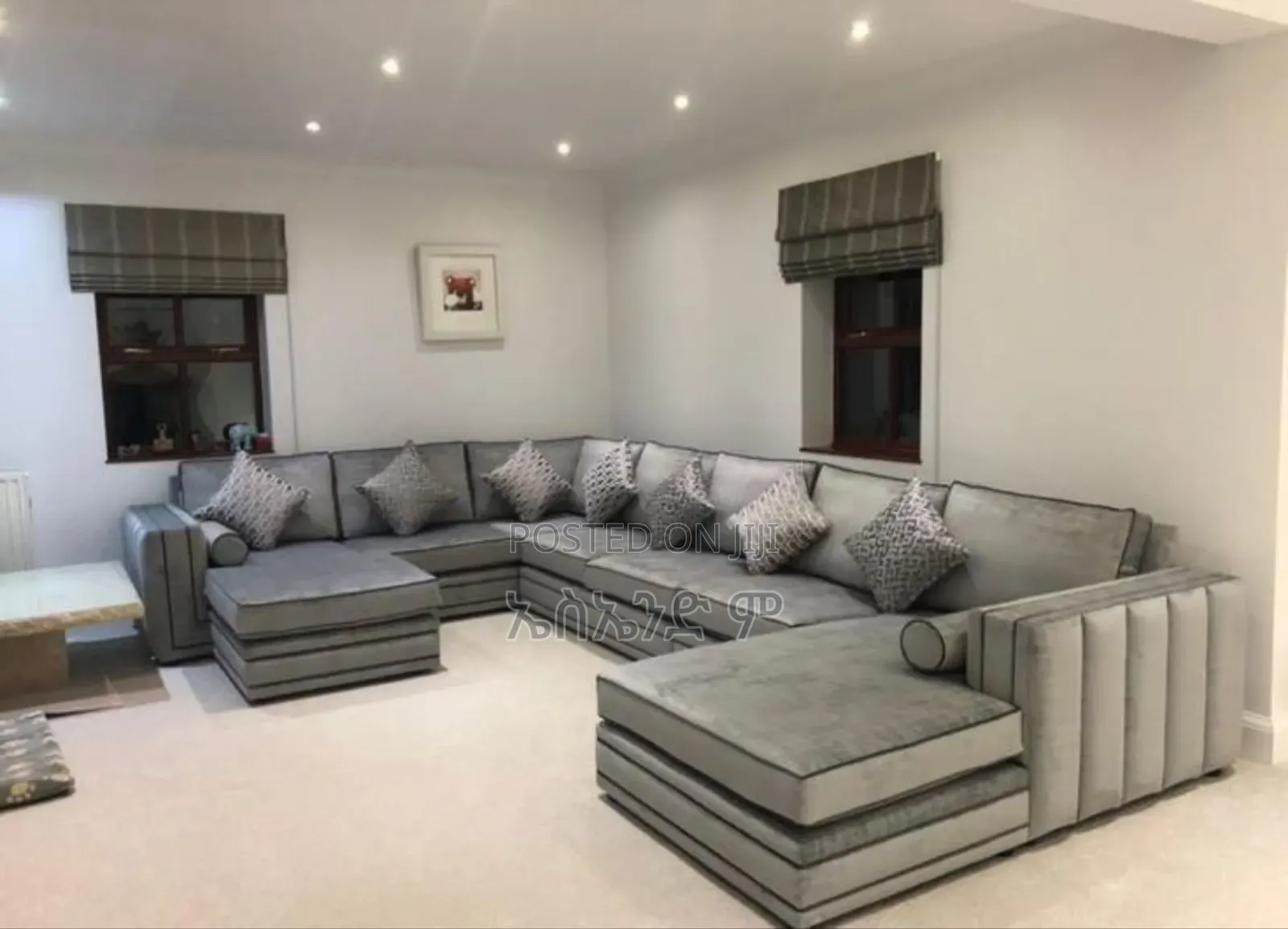 Fully Cotton Luxury Sofa Design