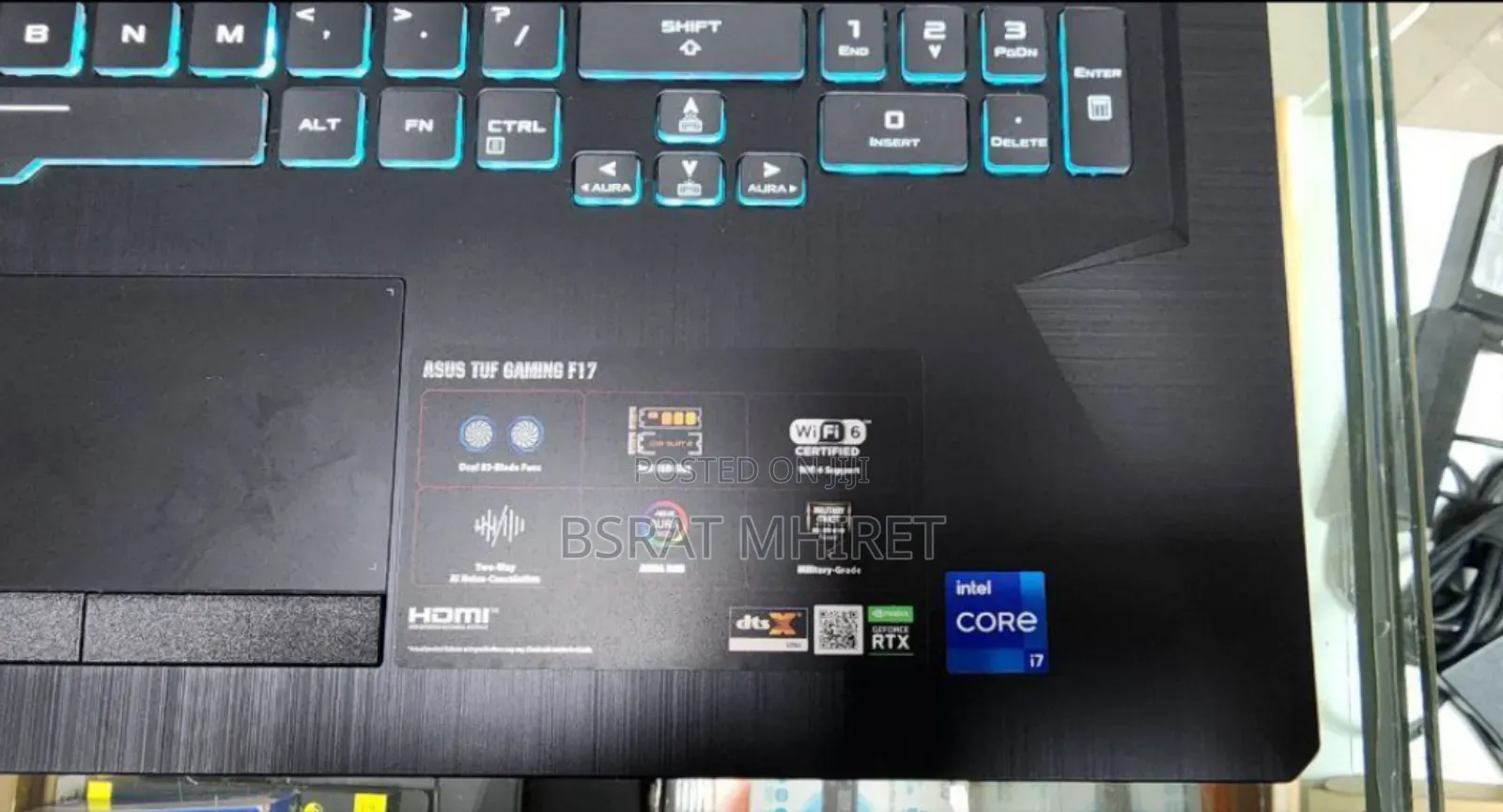 New Laptop Asus TUF Gaming A15 16GB Intel Core I7 HDD+SSD 512GB