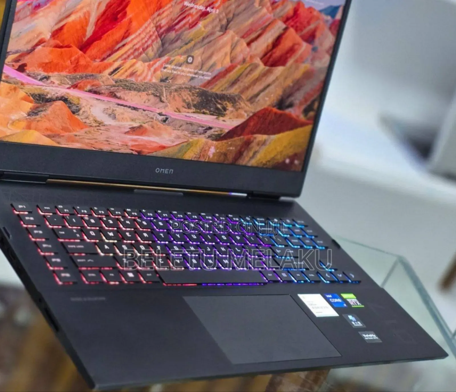 New Laptop HP Omen 17 16GB Intel Core I7 SSD 512GB