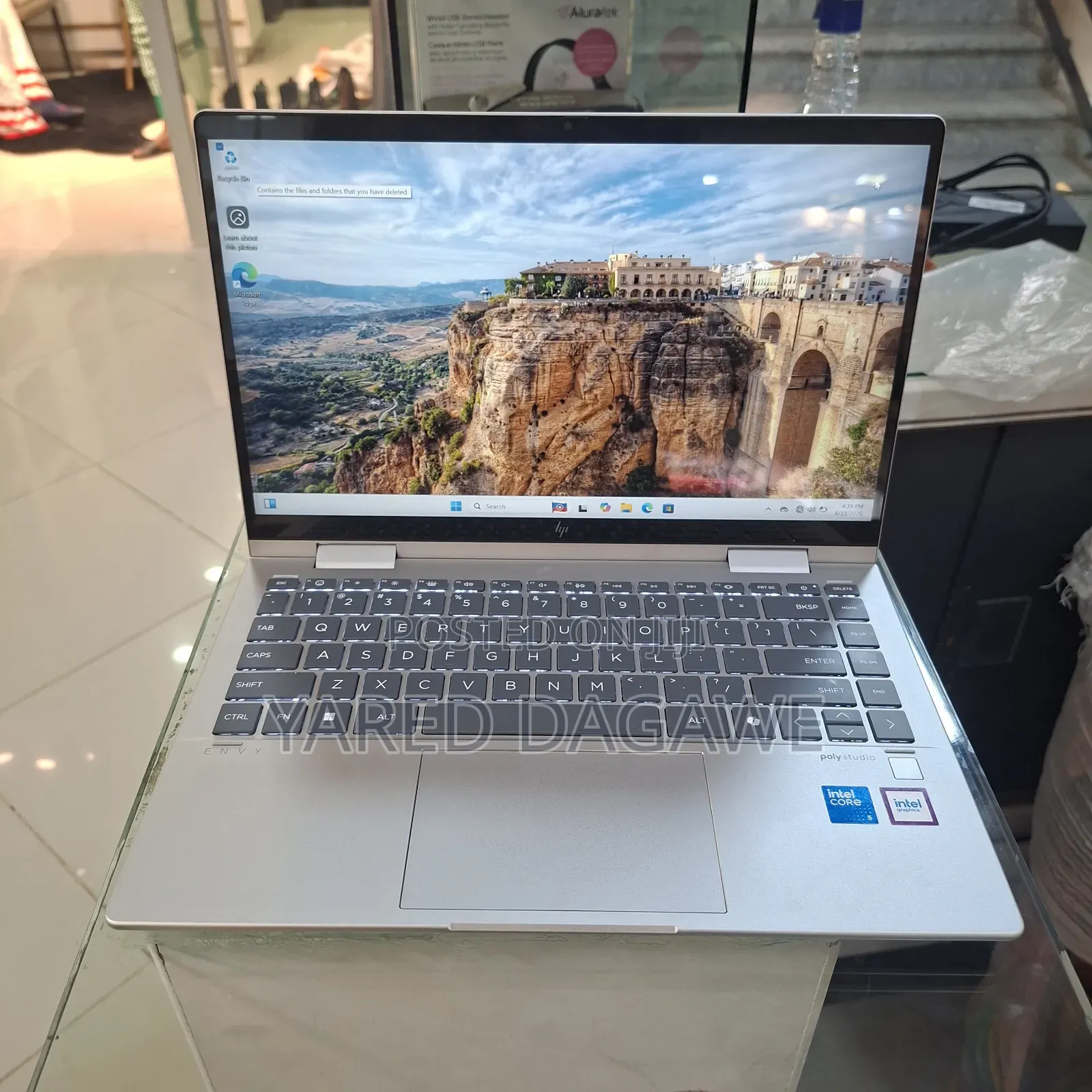 New Laptop HP Envy X360 8GB Intel Core Ultra 5 SSD 512GB