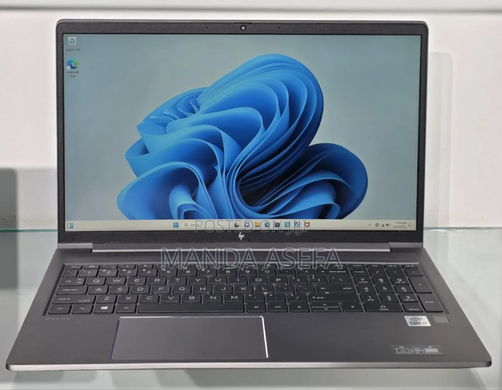 New Laptop HP ZBook 15 16GB Intel Core I7 SSD 512GB