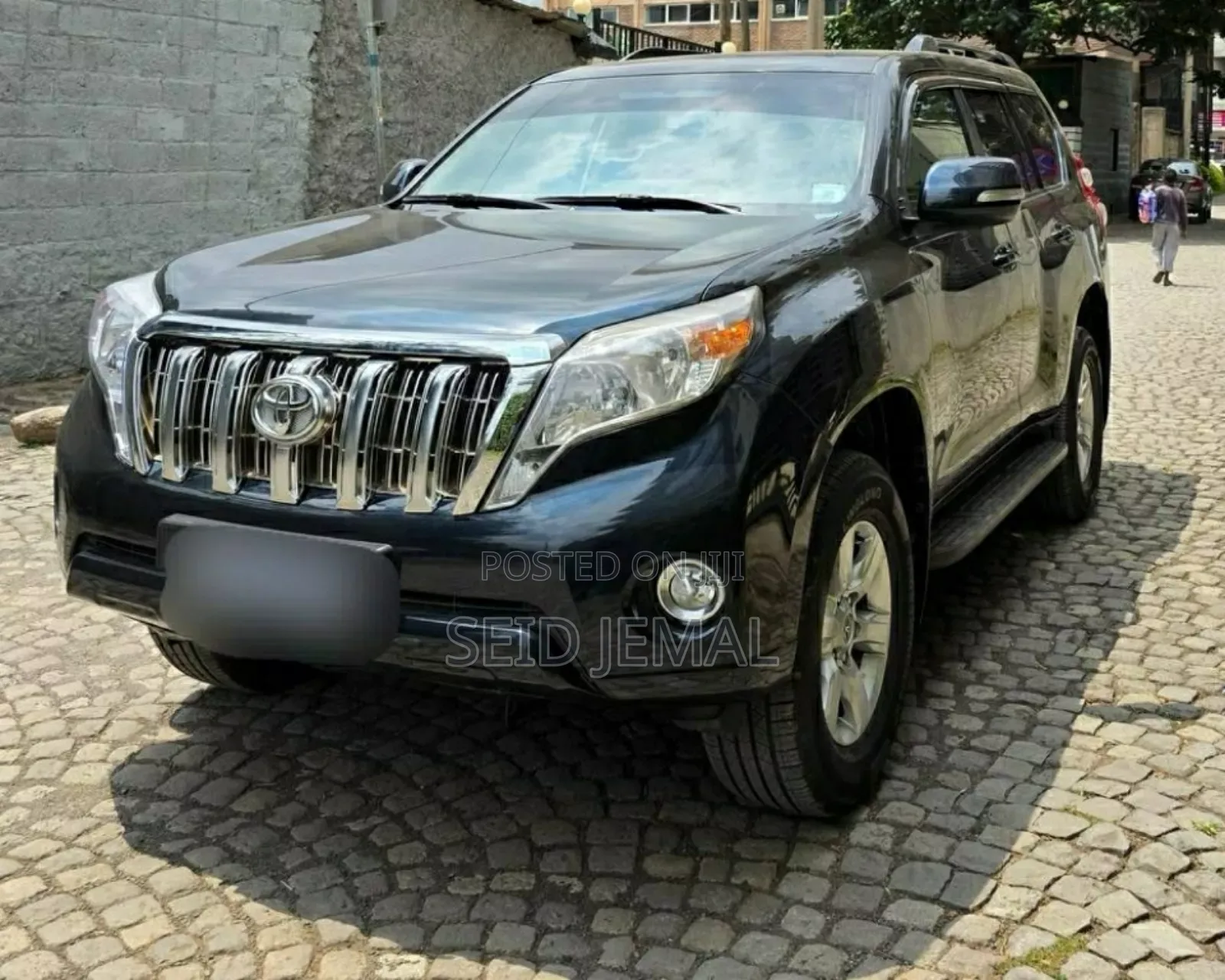 Toyota Land Cruiser Prado 2014 Matt Black
