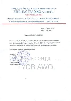 I Am Looking for Work