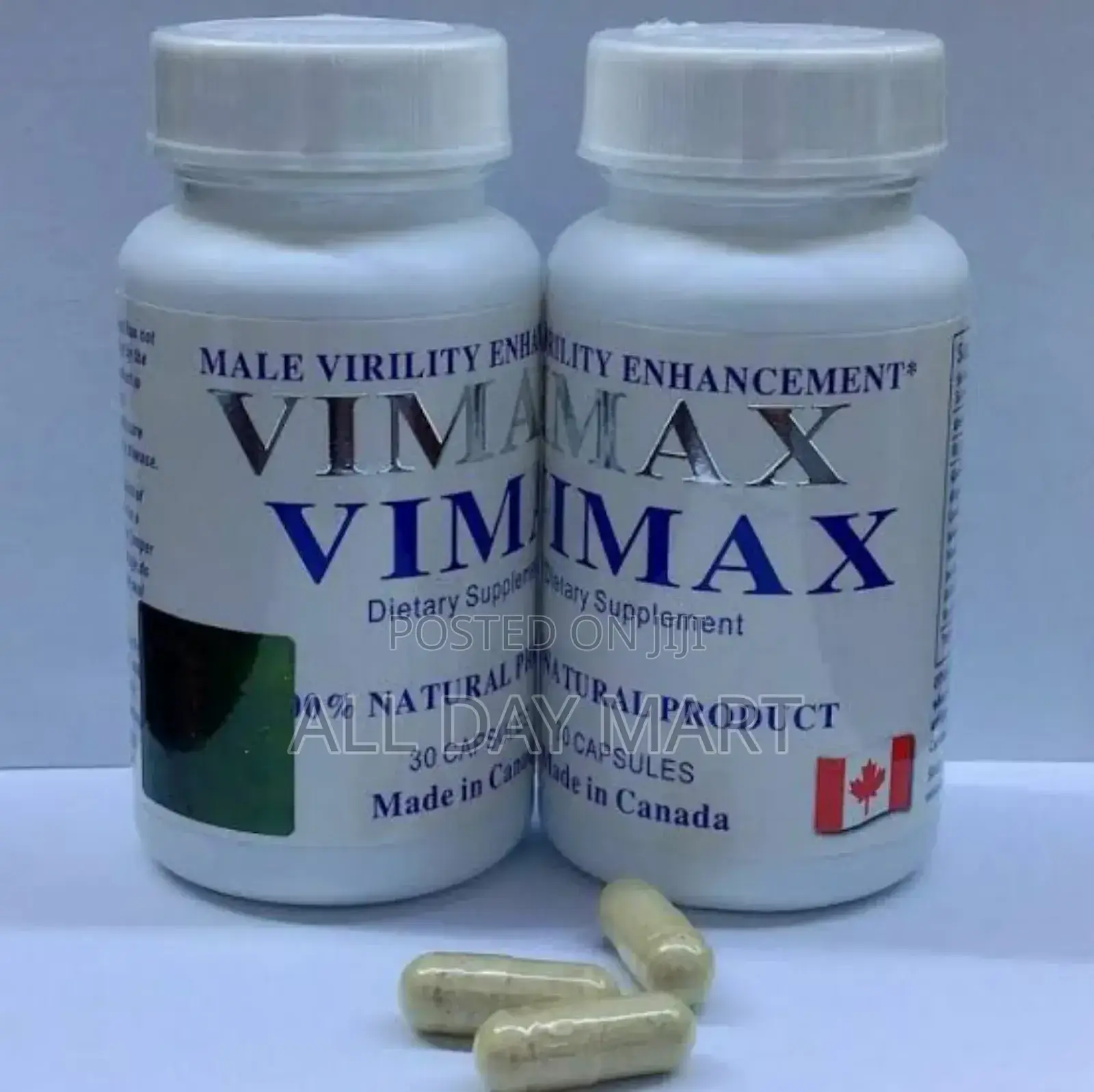 Vimax 30 Capsules የሚዋጥ የስንፈተ ወሲብ መፍትሔ