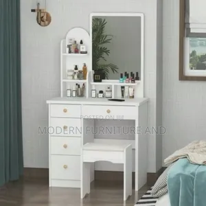 Photo - Elegant Dressing Table With Mirror(Stylish Functional)