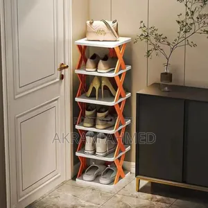 6 Layer Shoe Rack X Design