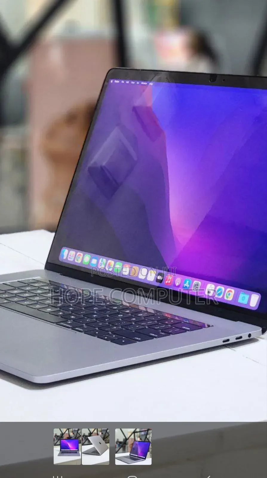 New Laptop Apple MacBook Pro 2016 16GB Intel Core I7 SSD 256GB