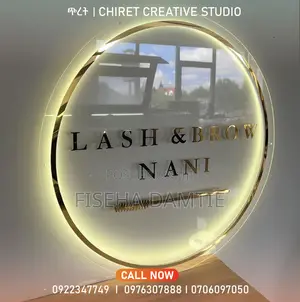 60x60cm Acrylic Signage