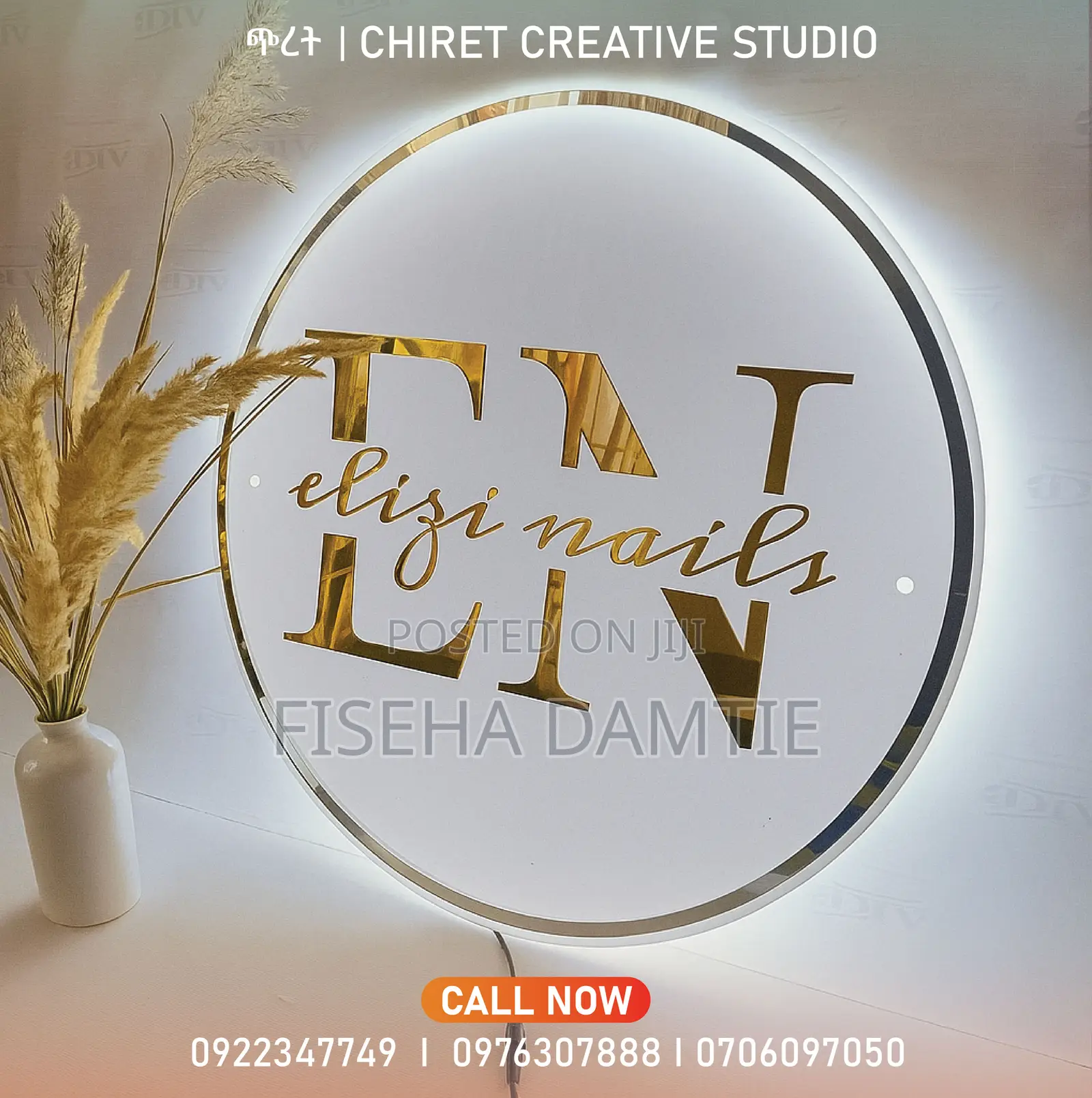 60x60cm Acrylic Signage