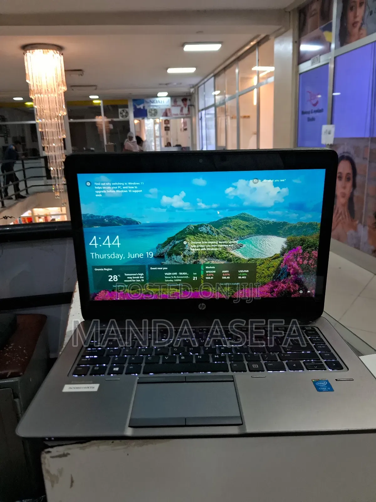 New Laptop HP EliteBook 840 G2 4GB Intel Core I5 HDD 500GB