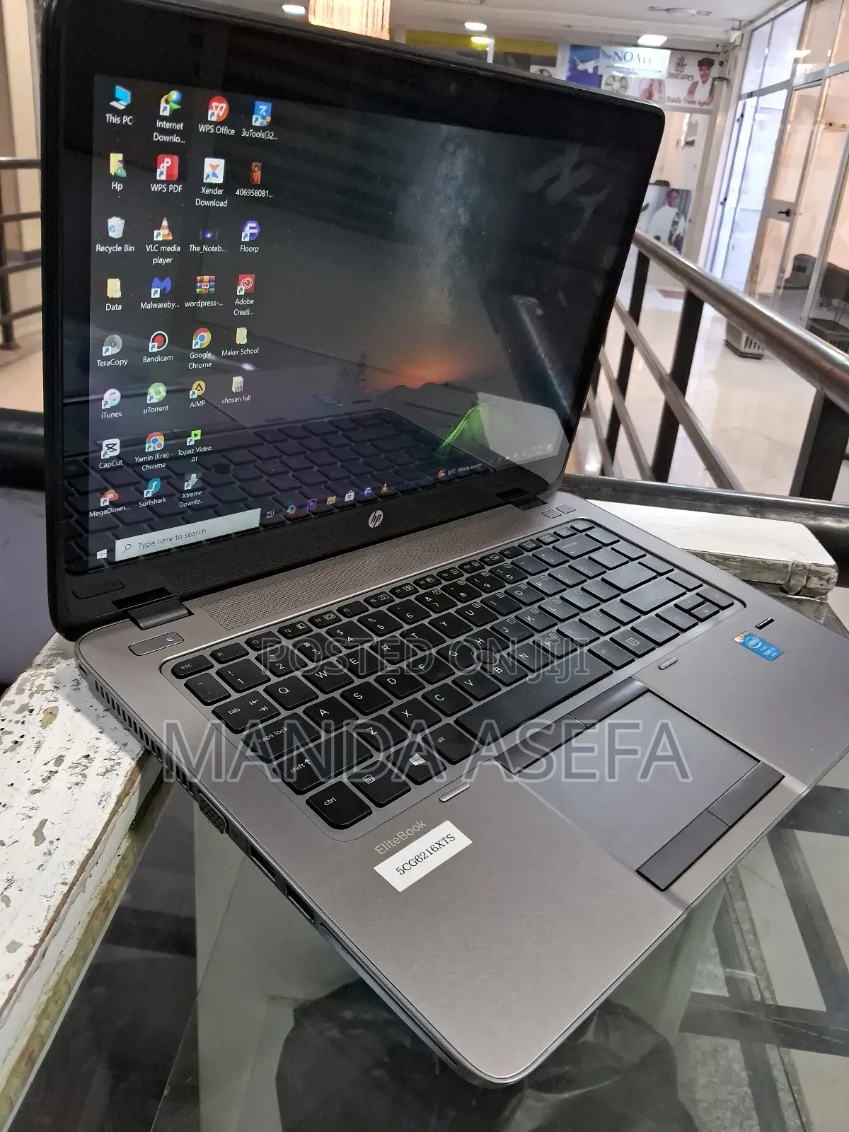 New Laptop HP EliteBook 840 G2 4GB Intel Core I5 HDD 500GB