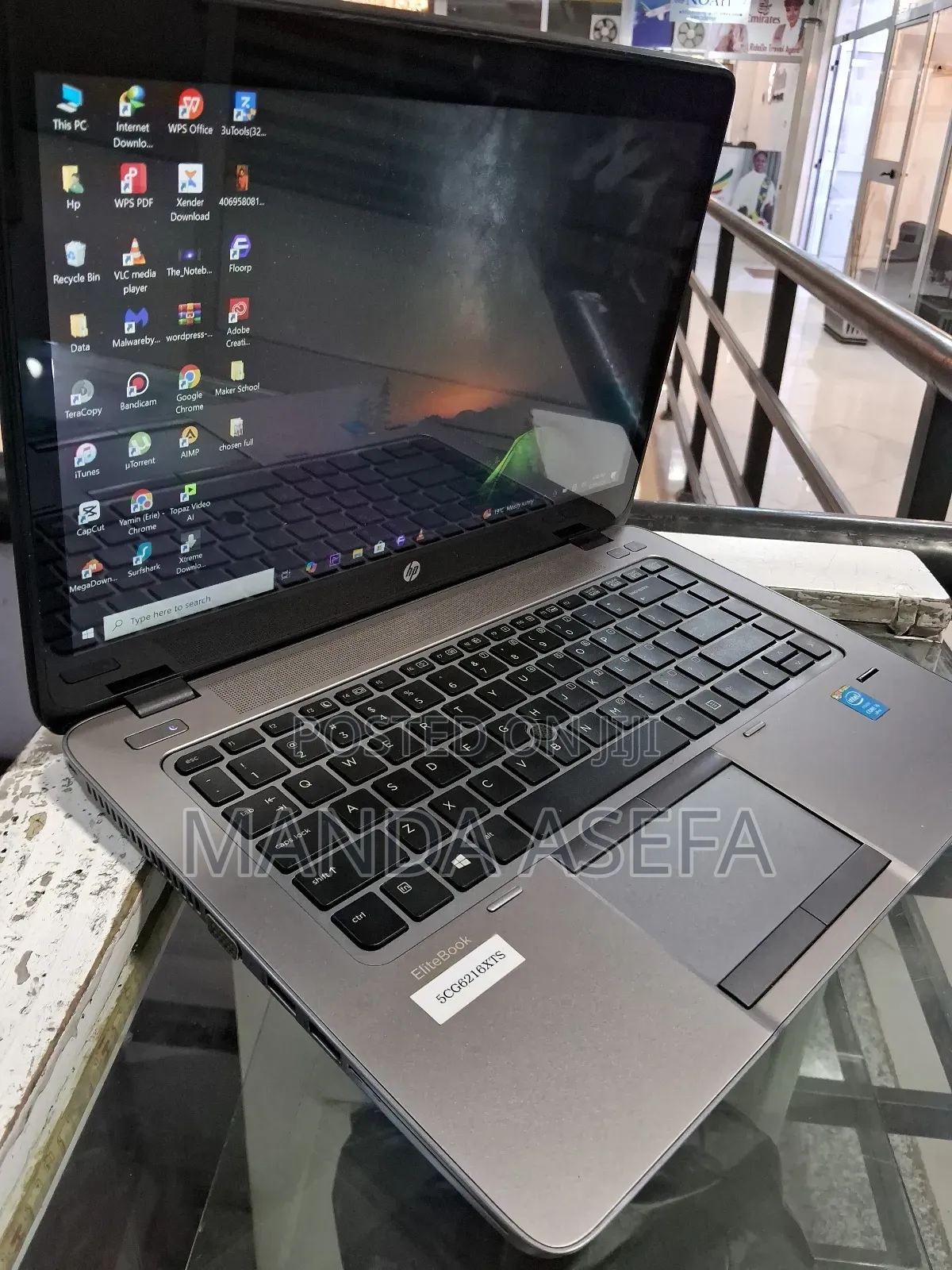 New Laptop HP EliteBook 840 G2 4GB Intel Core I5 HDD 500GB