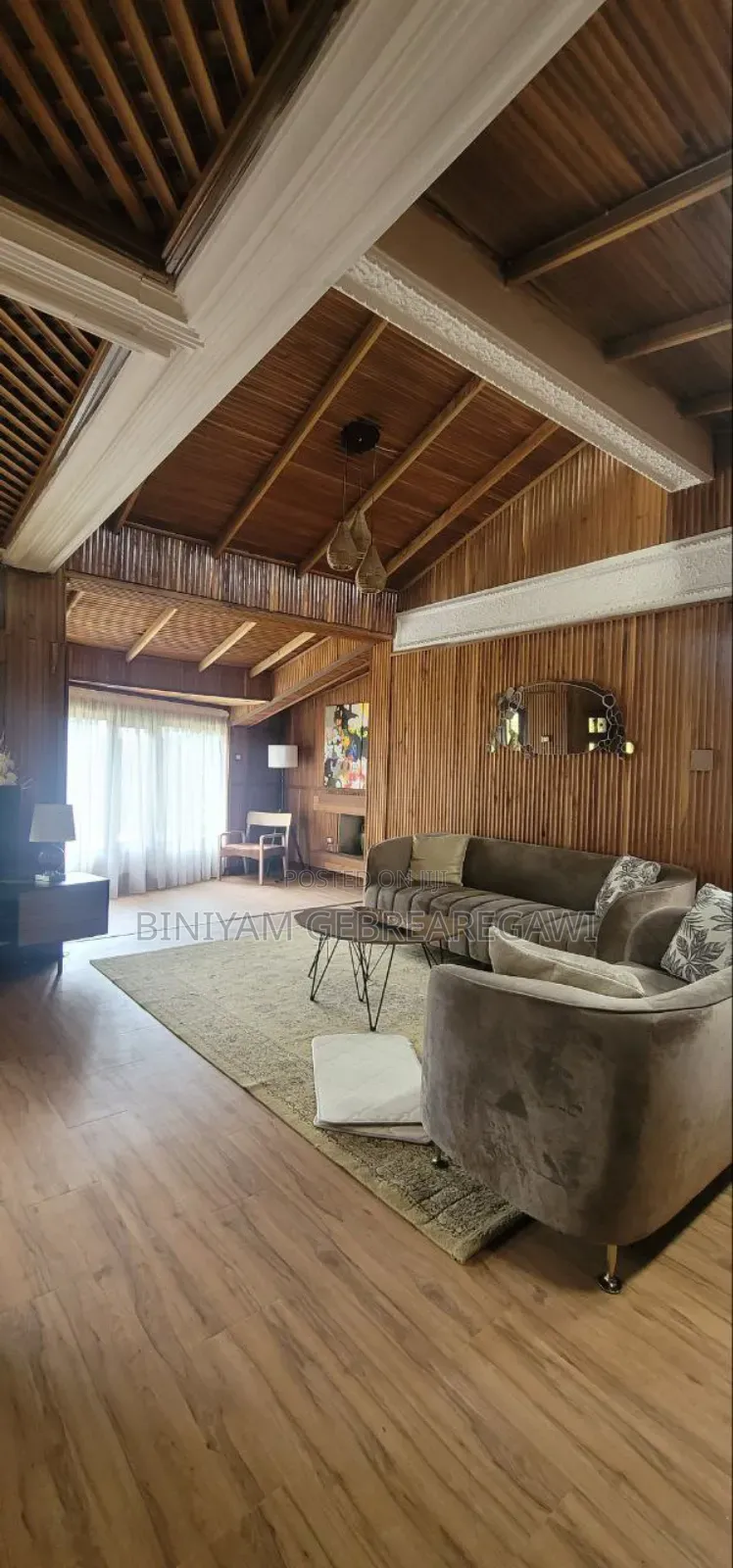 Furnished 5bdrm House in G+1, Yeka for rent