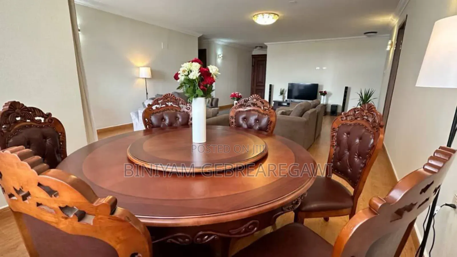 Furnished 5bdrm House in G+1, Yeka for rent