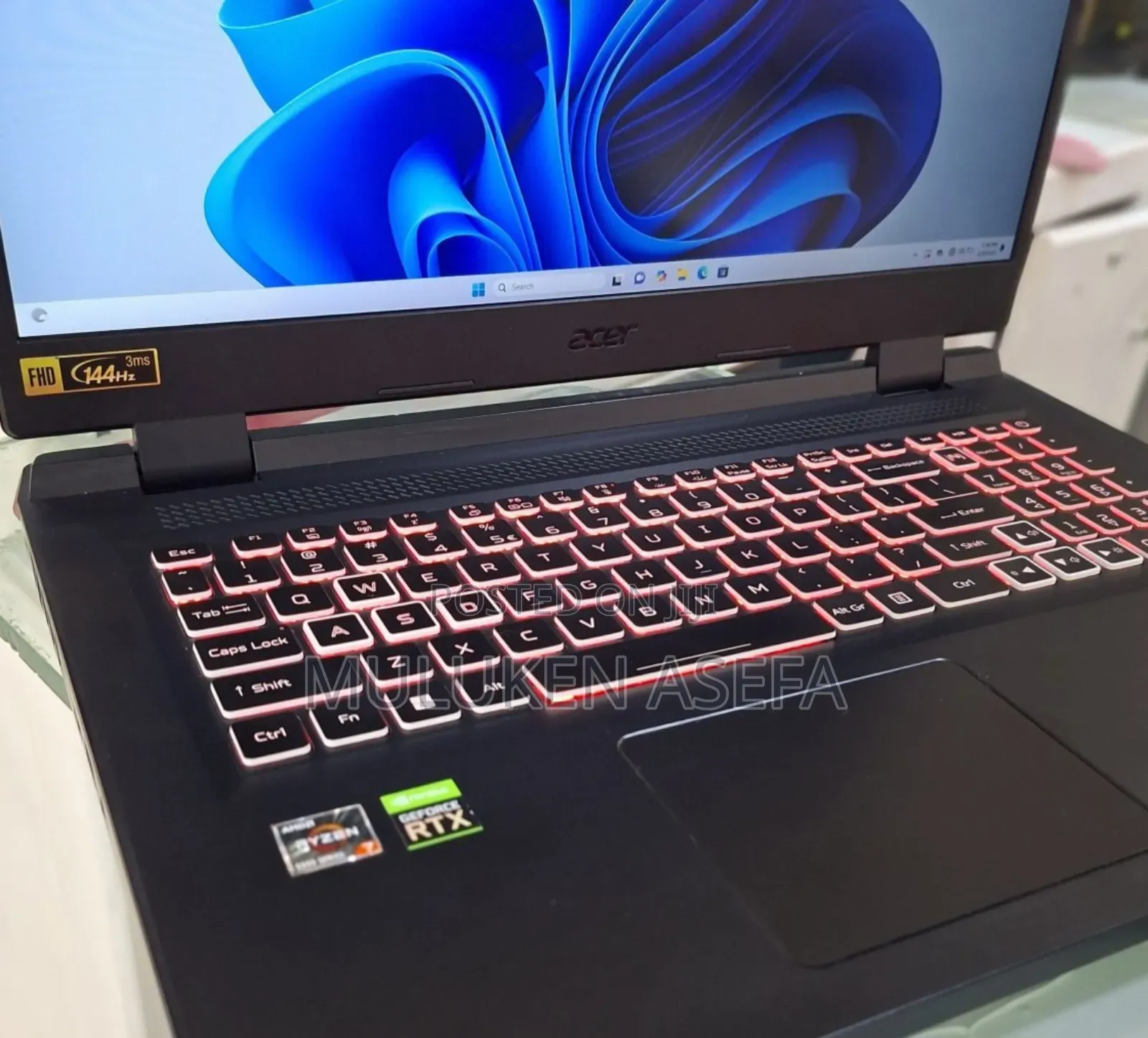 New Laptop Acer Nitro 5 16GB AMD Ryzen 7 SSD 512GB