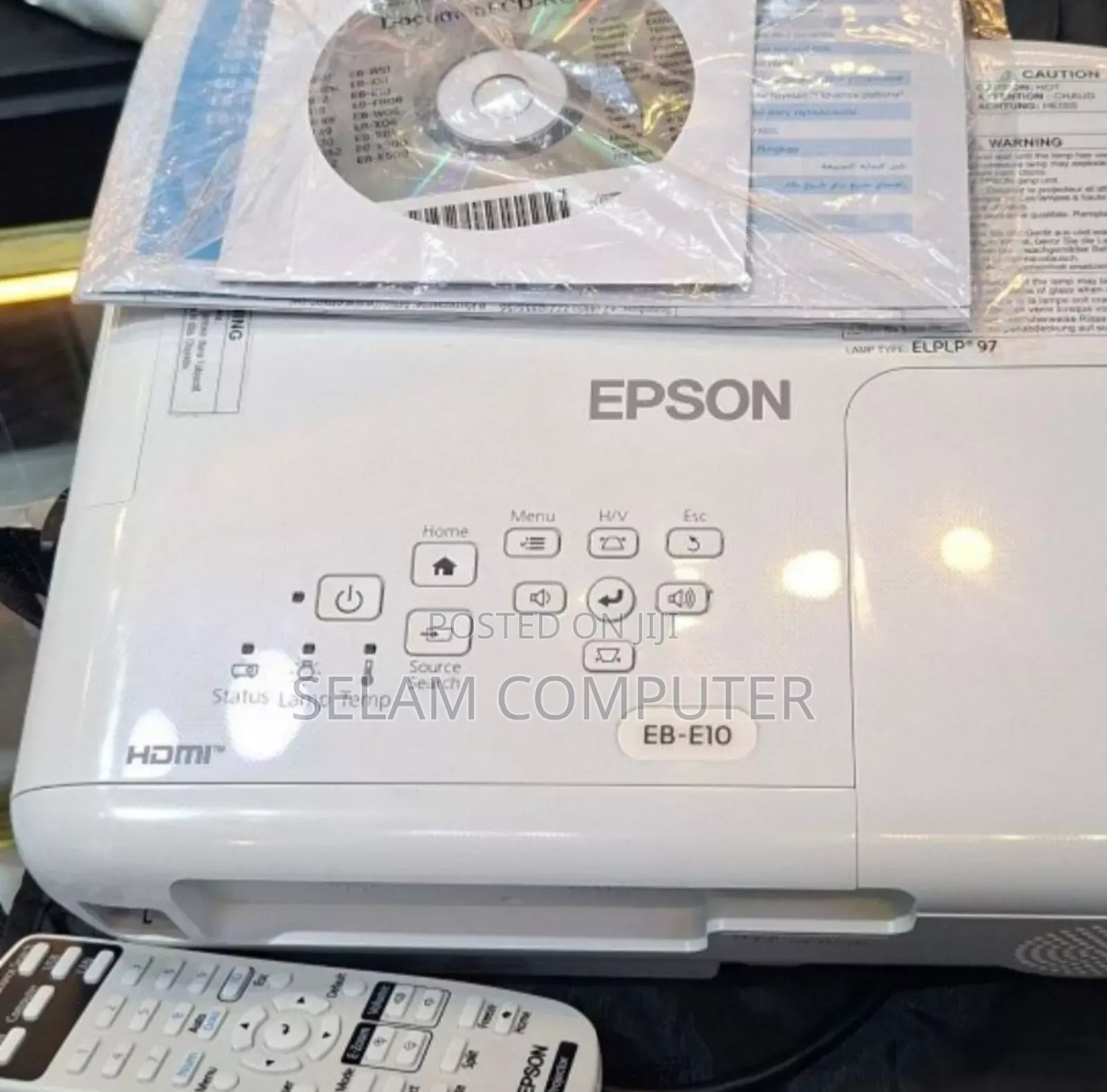 Brand New Epson Projector With Bag , Remote Mod