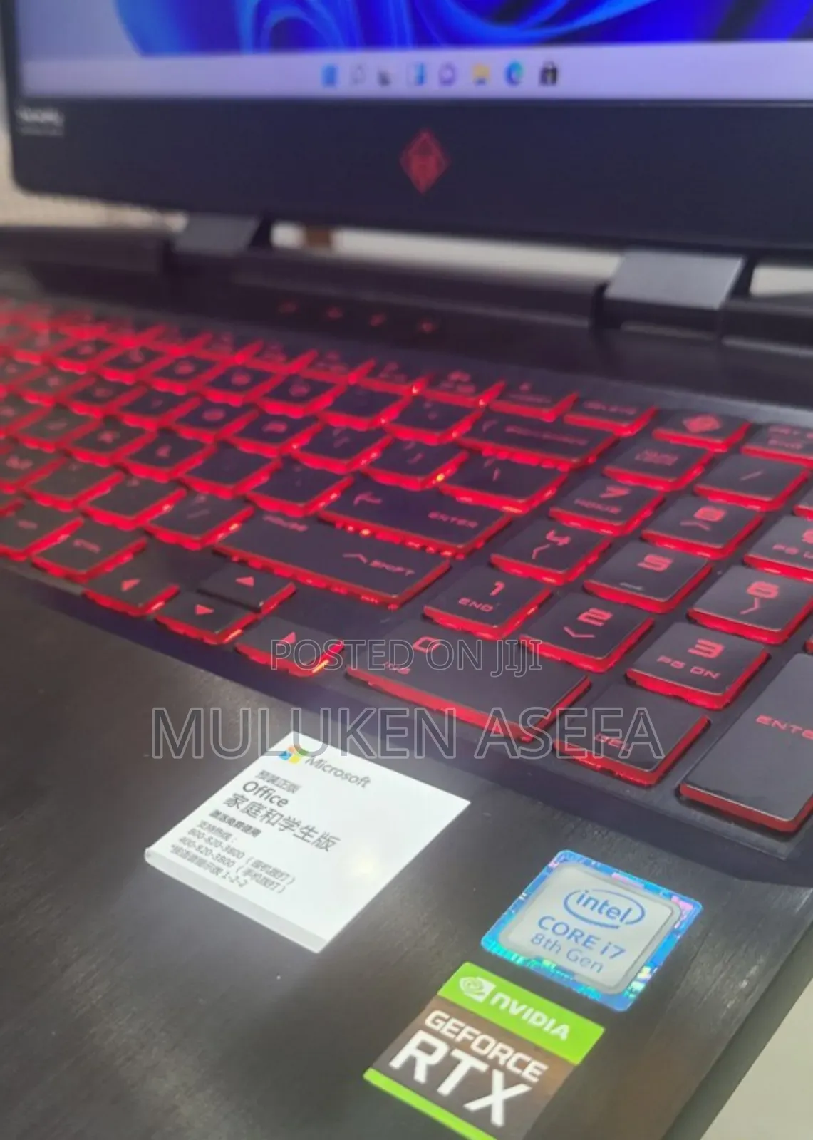 New Laptop HP Omen 16 16GB Intel Core I7 SSD 512GB