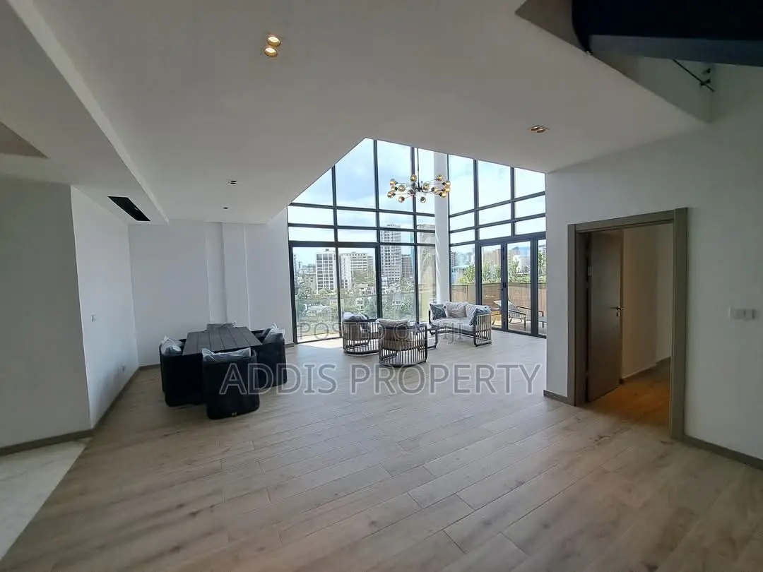 4bdrm Penthouse in Addis Property, Bole for rent