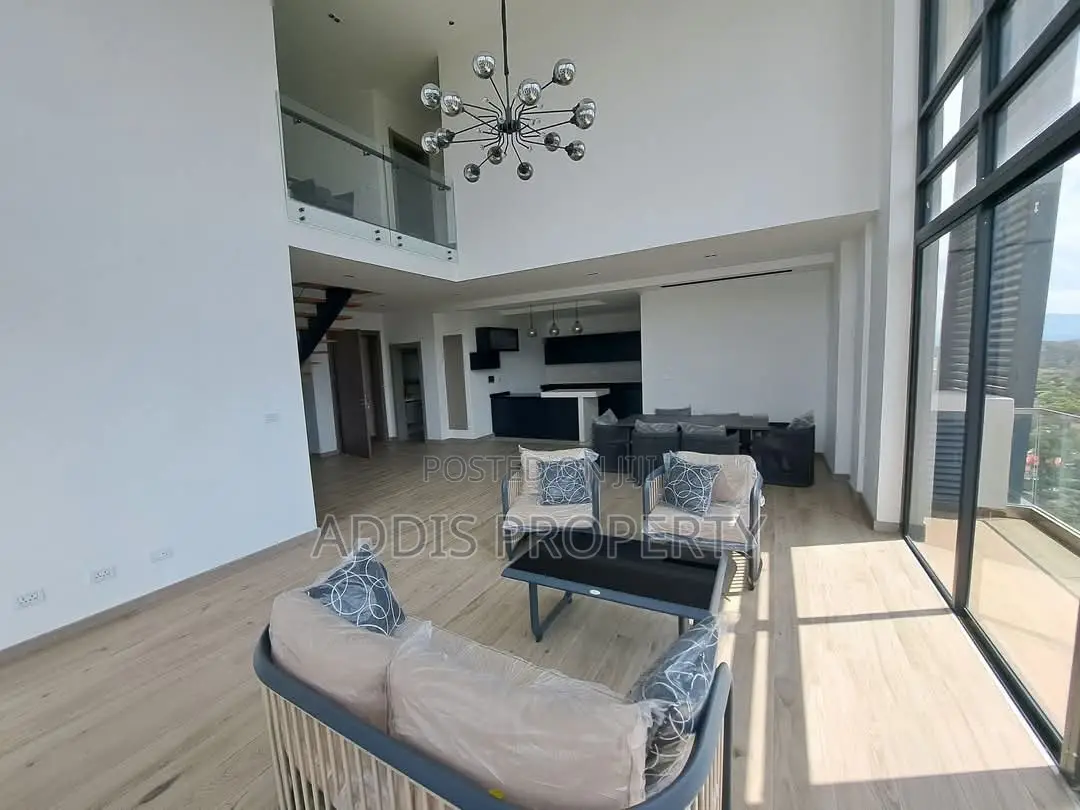 4bdrm Penthouse in Addis Property, Bole for rent