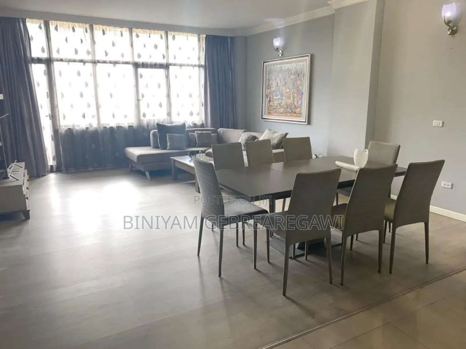 Furnished 3bdrm Apartment in Apartment, Yeka for rent