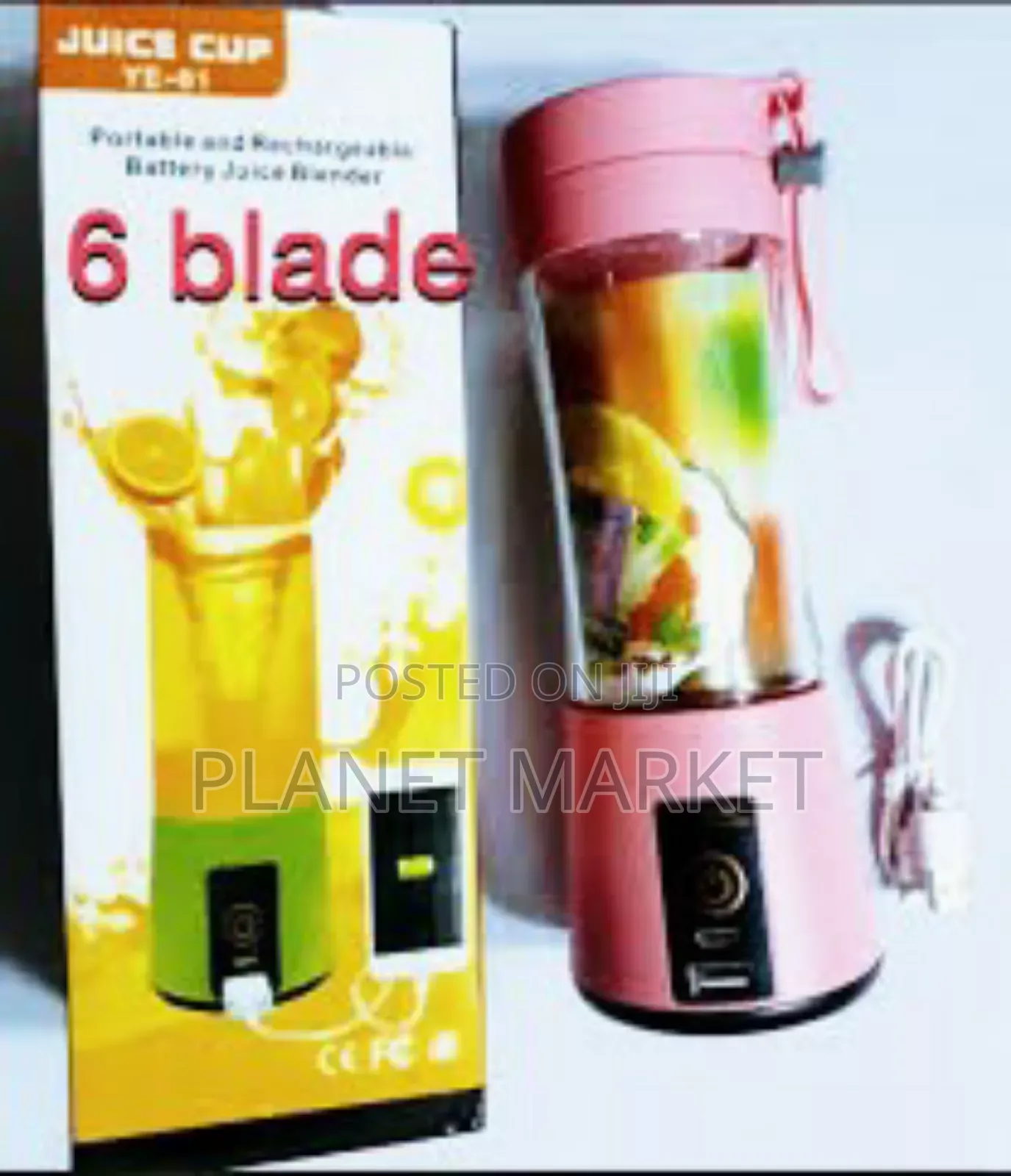 Portable and Rechargable Battary Juice Blender