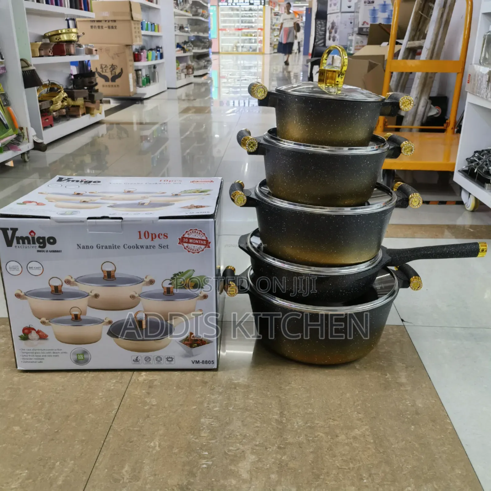 Original Granite Nonstick Pot Set