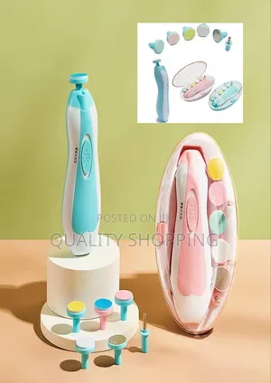 Photo - Electric Baby Nail File With 6 Pads – 4 Speeds