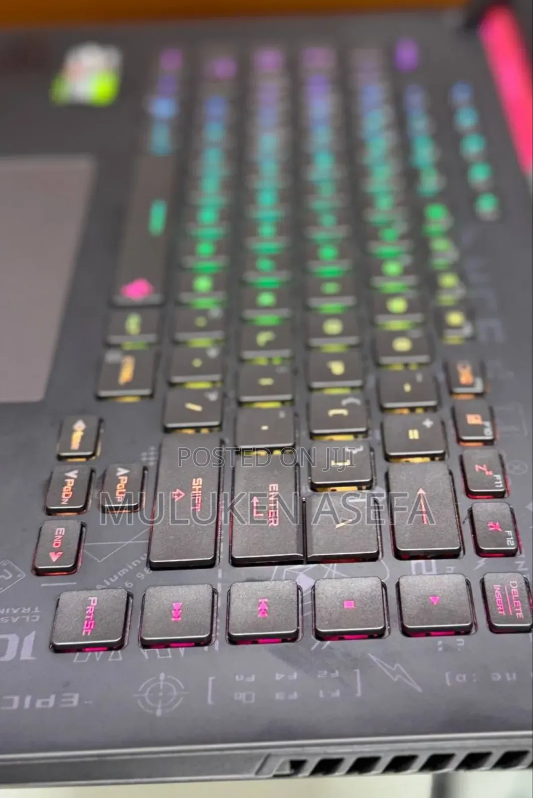 New Laptop Asus ROG Strix G17 16GB Intel Core I7 SSD 1T