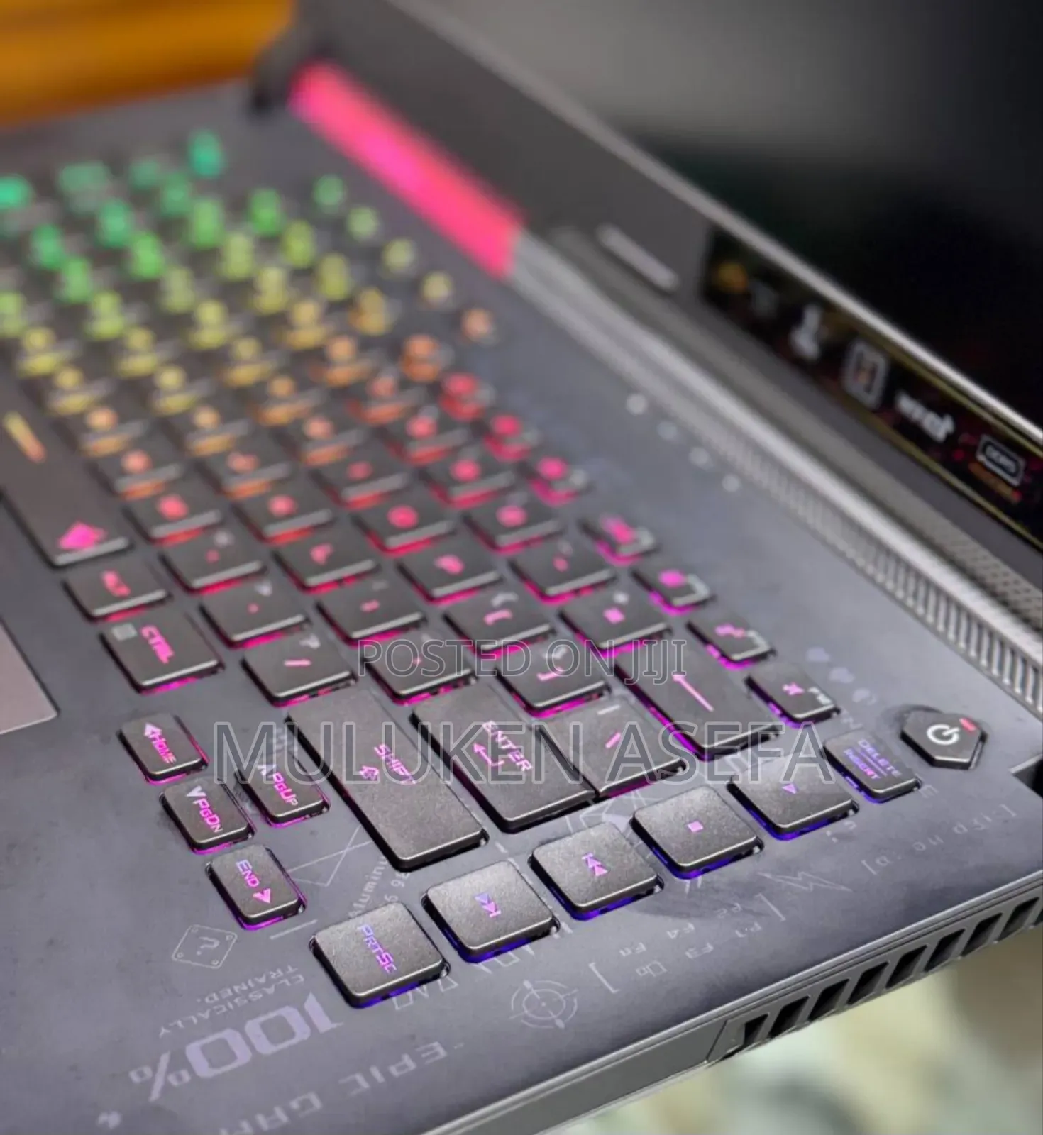 New Laptop Asus ROG Strix G17 16GB Intel Core I7 SSD 1T