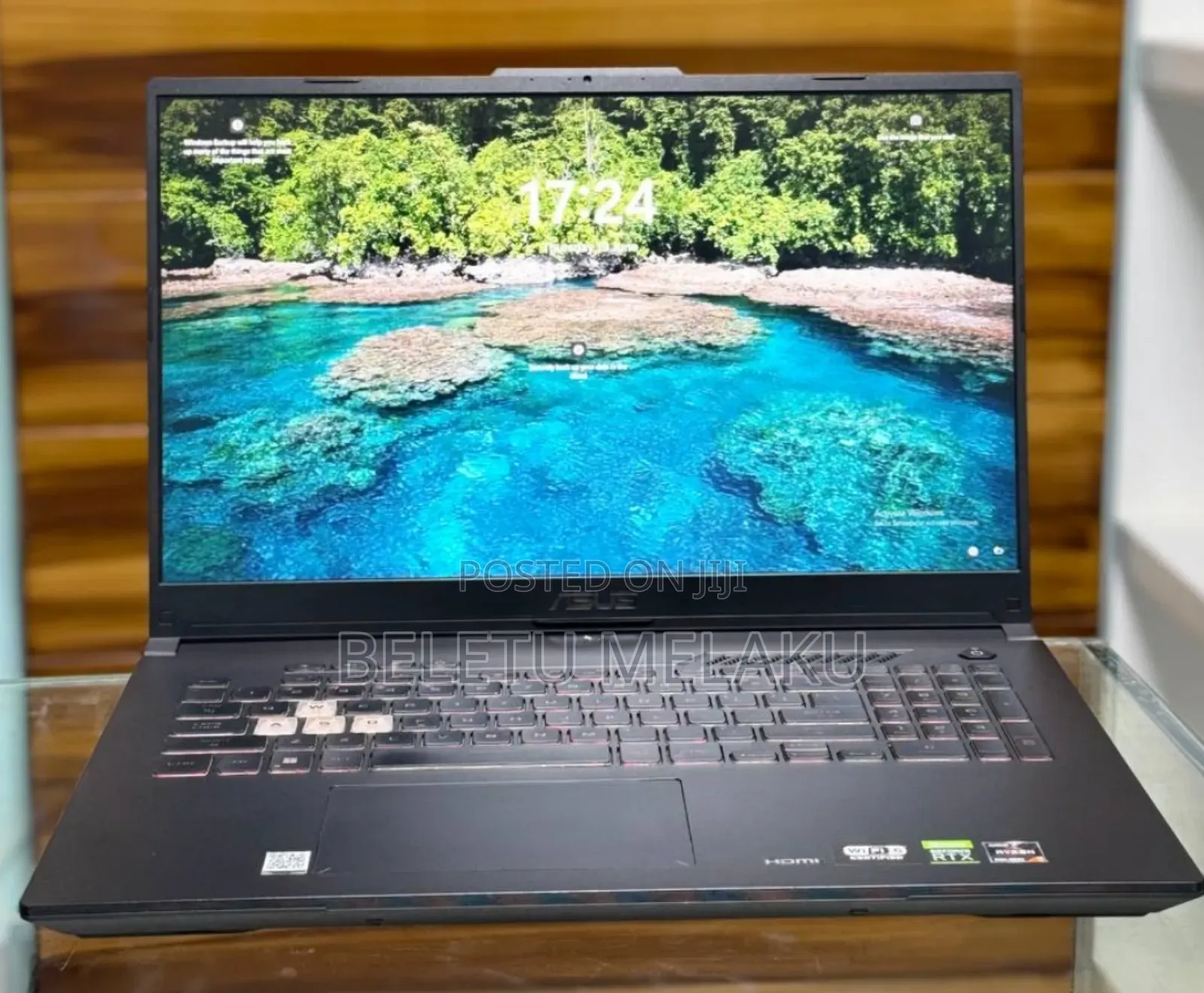 New Laptop Asus TUF Gaming F16 16GB AMD Ryzen 7 SSD 512GB