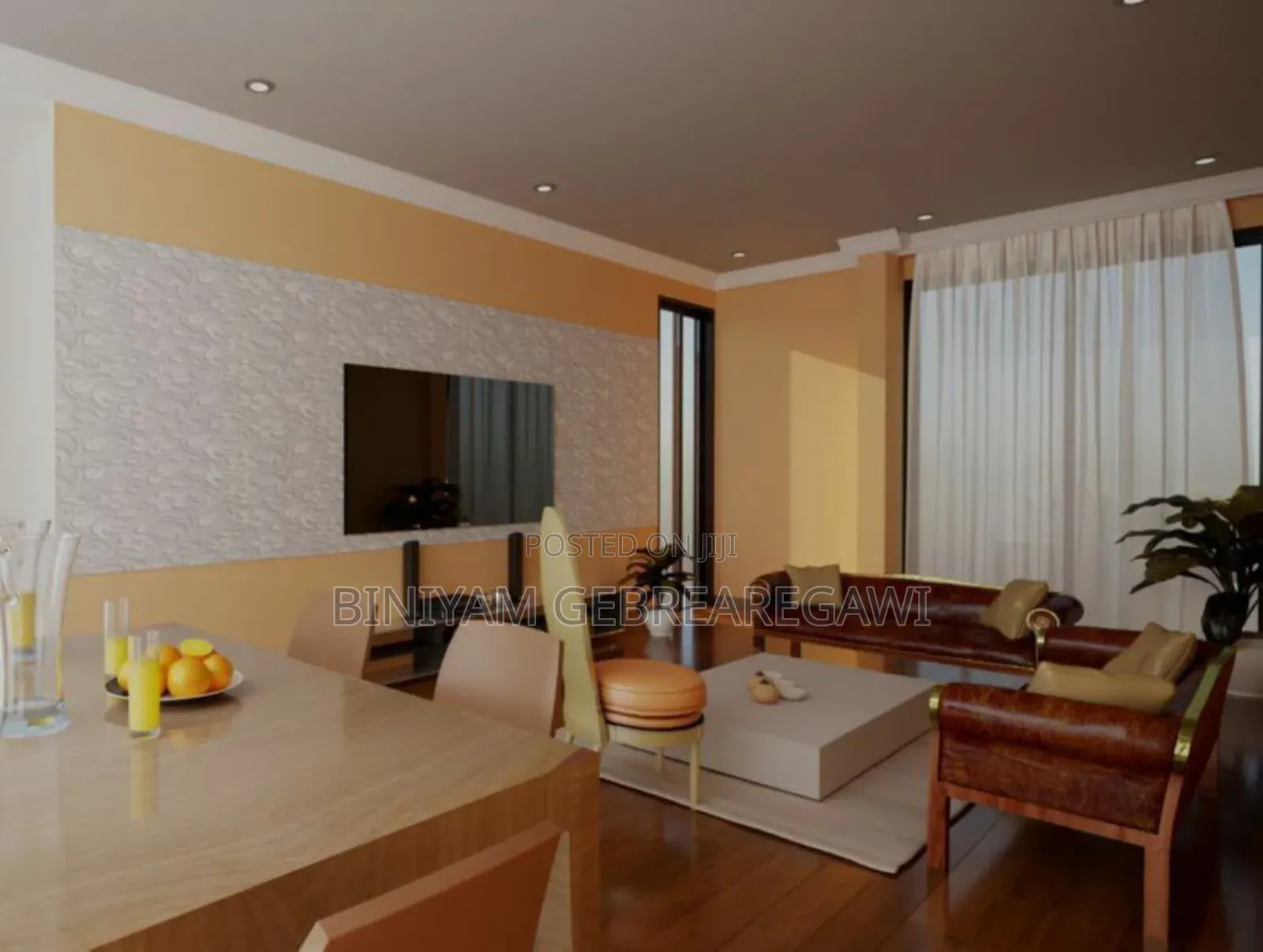 Furnished 1bdrm Apartment in Apartment, Yeka for rent