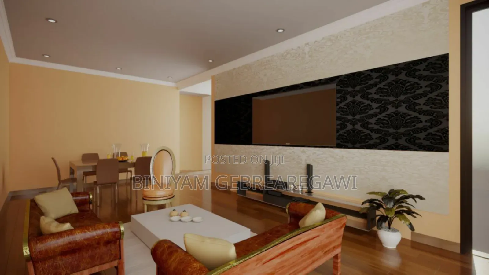 Furnished 1bdrm Apartment in Apartment, Yeka for rent