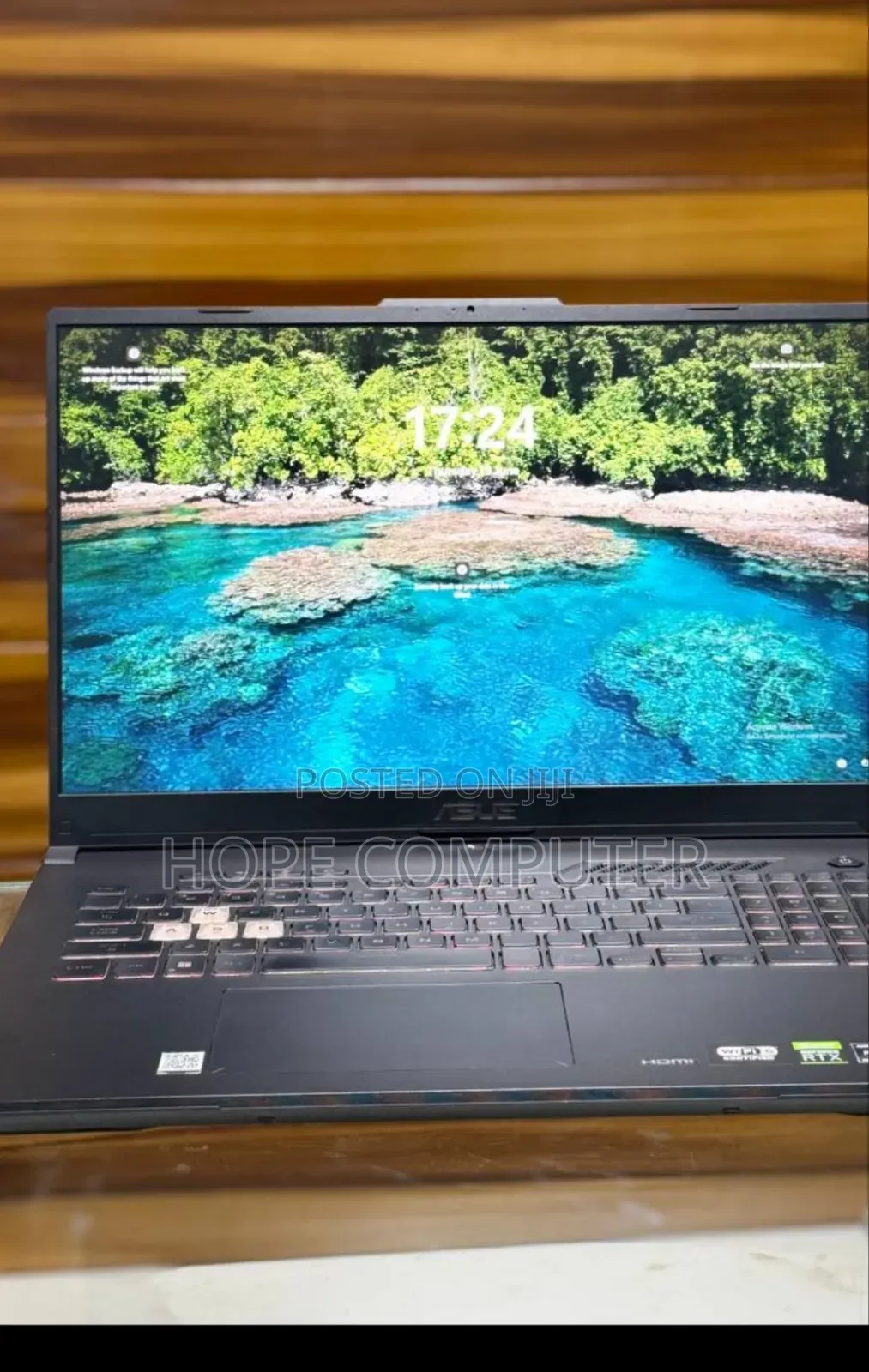 New Laptop Asus TUF Gaming A15 16GB AMD Ryzen 7 SSD 512GB