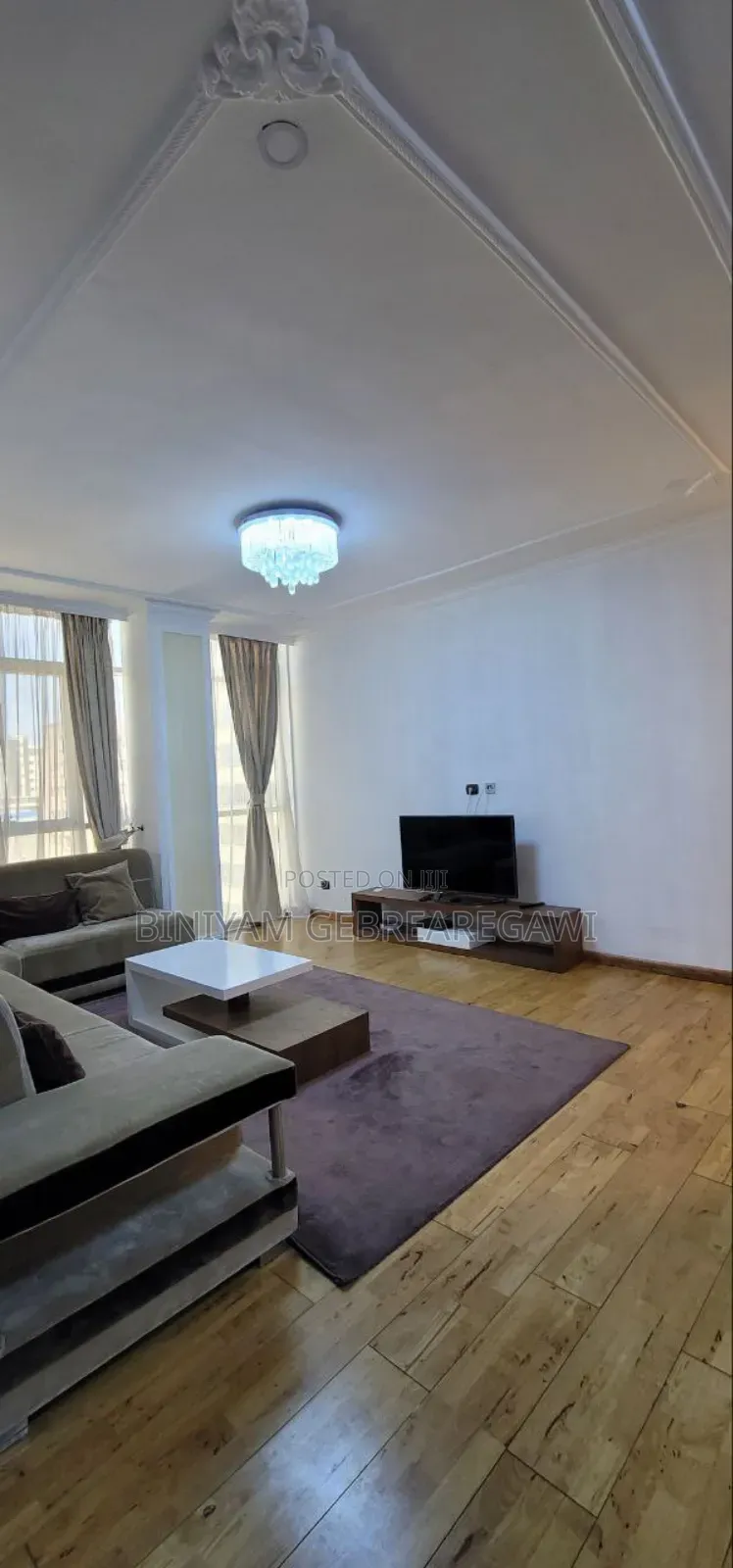 Furnished 3bdrm Apartment in Apartment, Yeka for rent