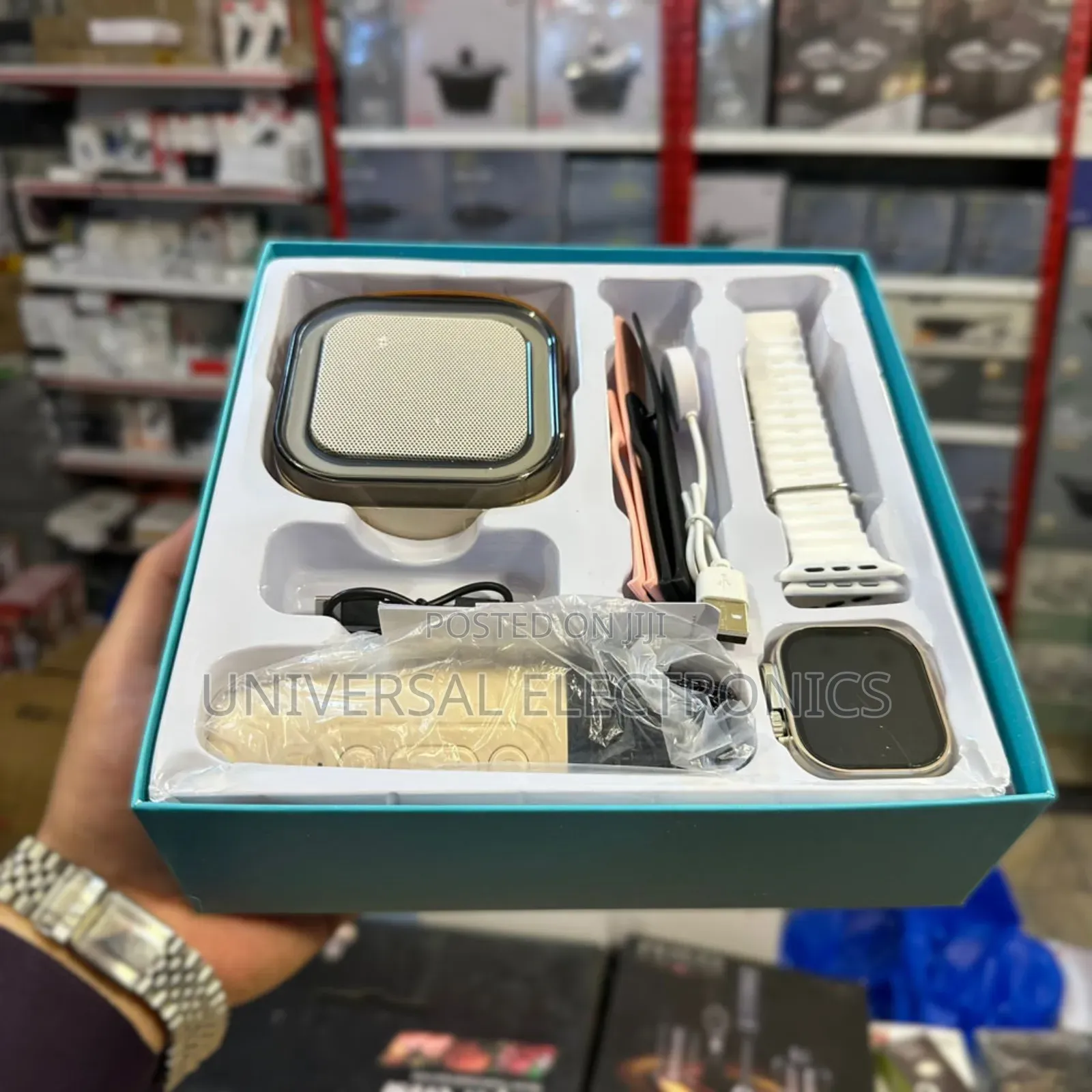 Smart Watch With Microphone and Speaker Combo