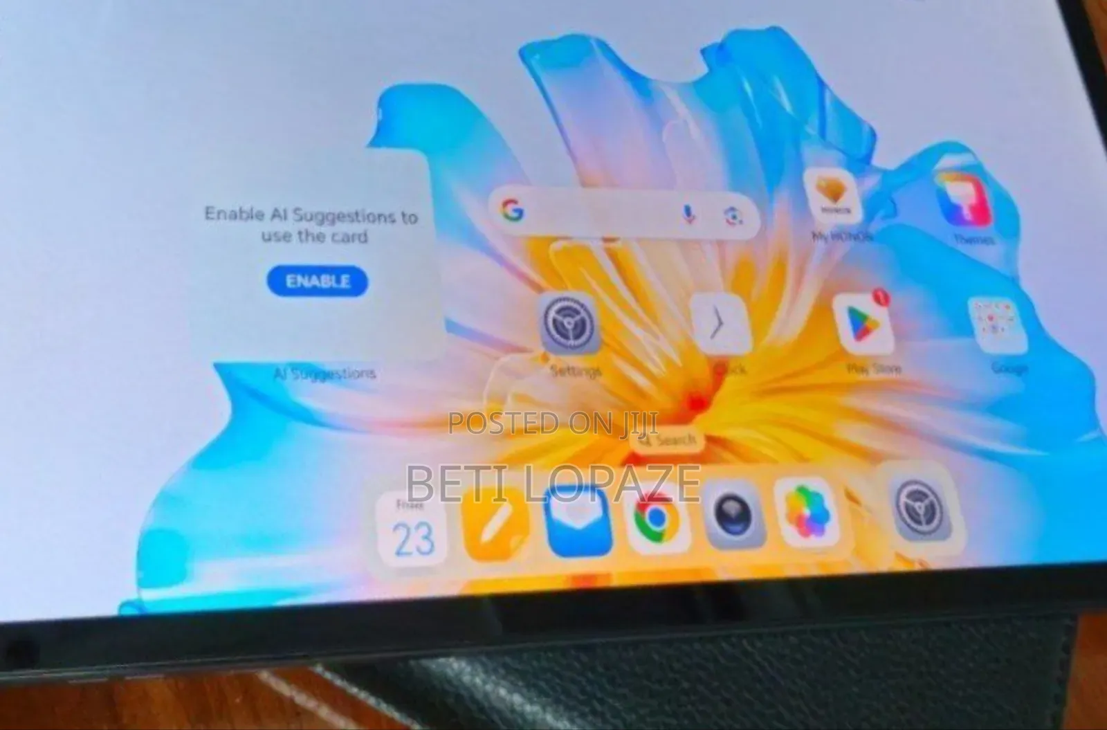 New Honor Pad X9 128 GB Silver