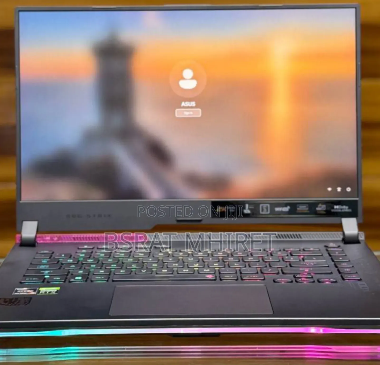 New Laptop Asus ROG Strix G15 32GB AMD Ryzen 9 SSD 512GB