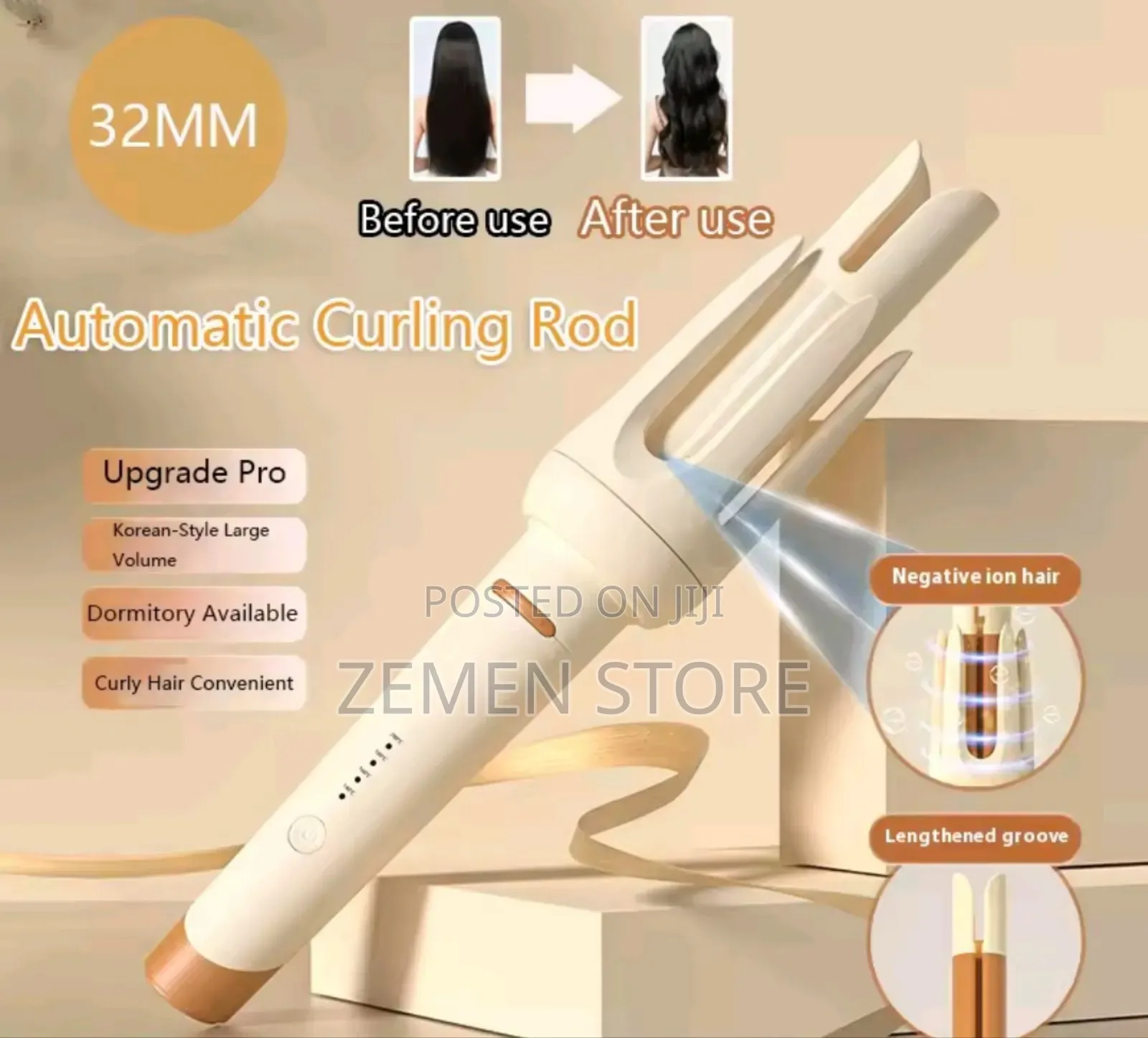 Automatic Hair Curler Iron