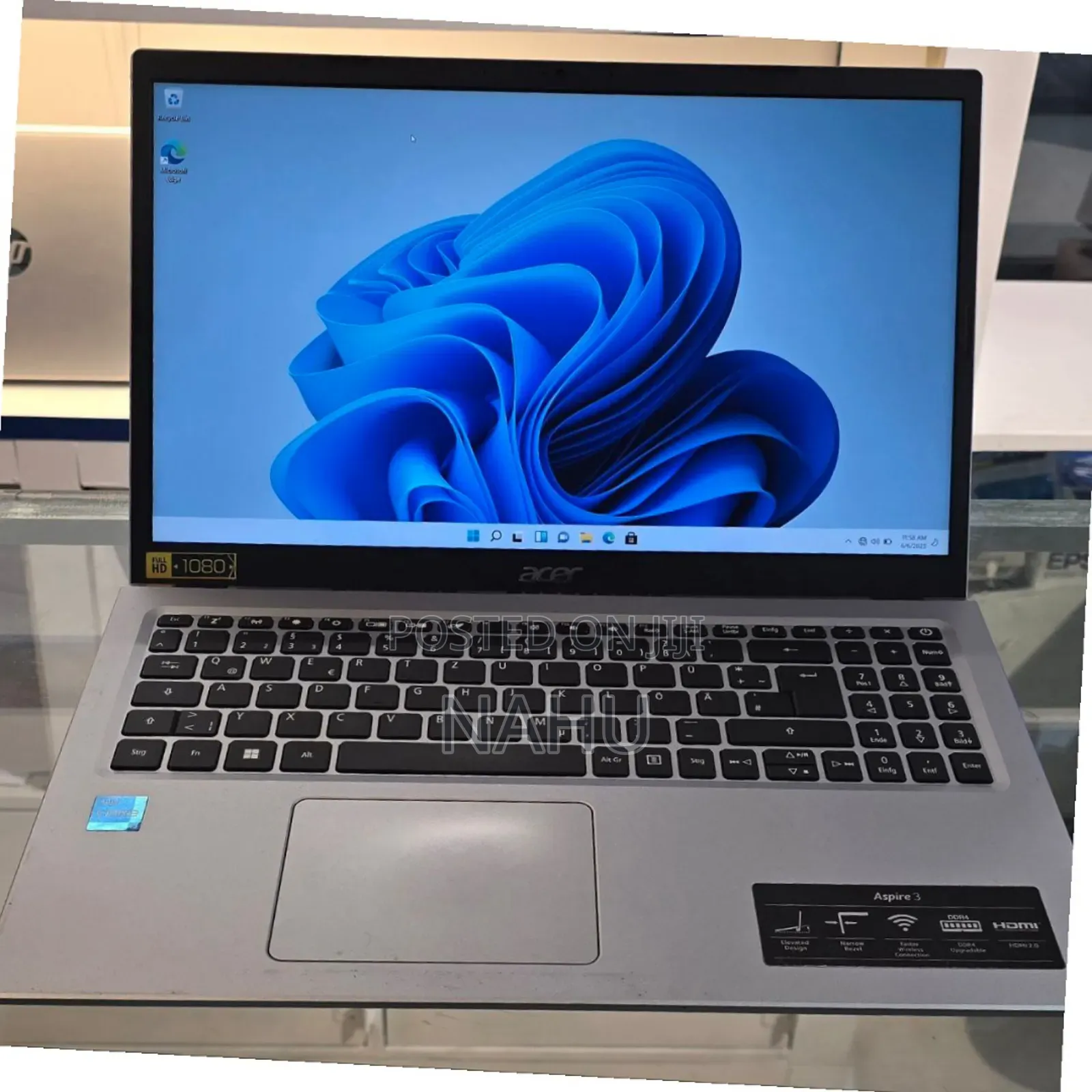 New Laptop Acer Aspire 3 8GB Intel Core I3 SSD 512GB