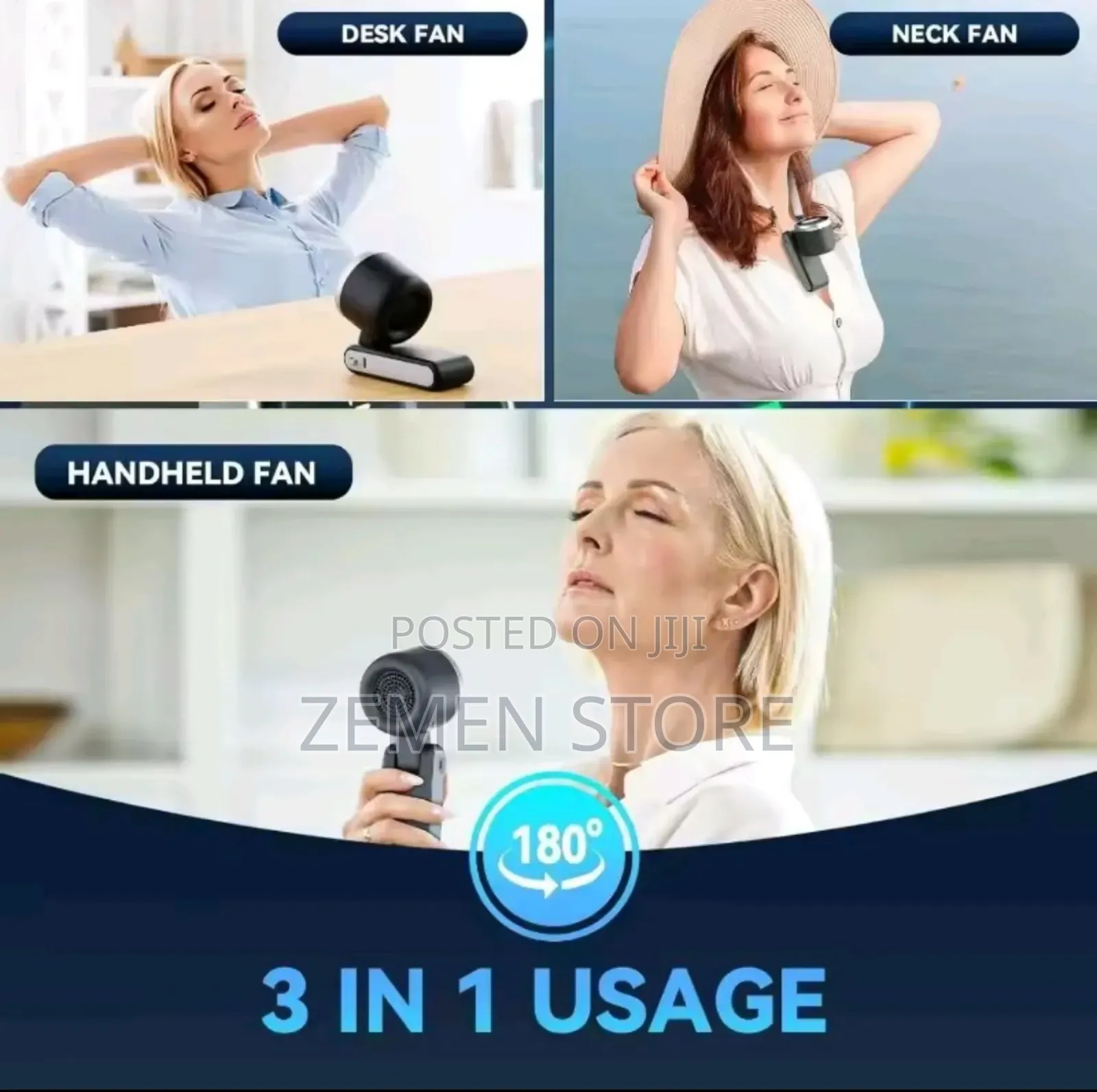 Handheld Multifunctional Turbo Fan