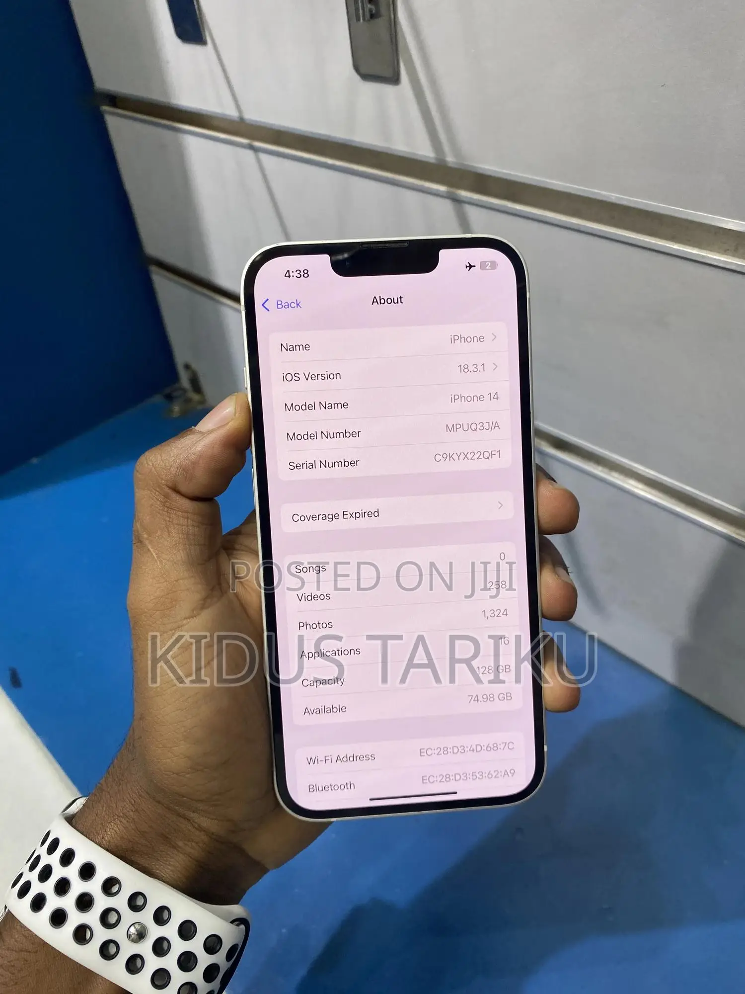 Apple iPhone 14 128 GB White