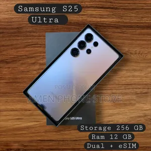 New Samsung Galaxy S25 Ultra 256 GB Silver